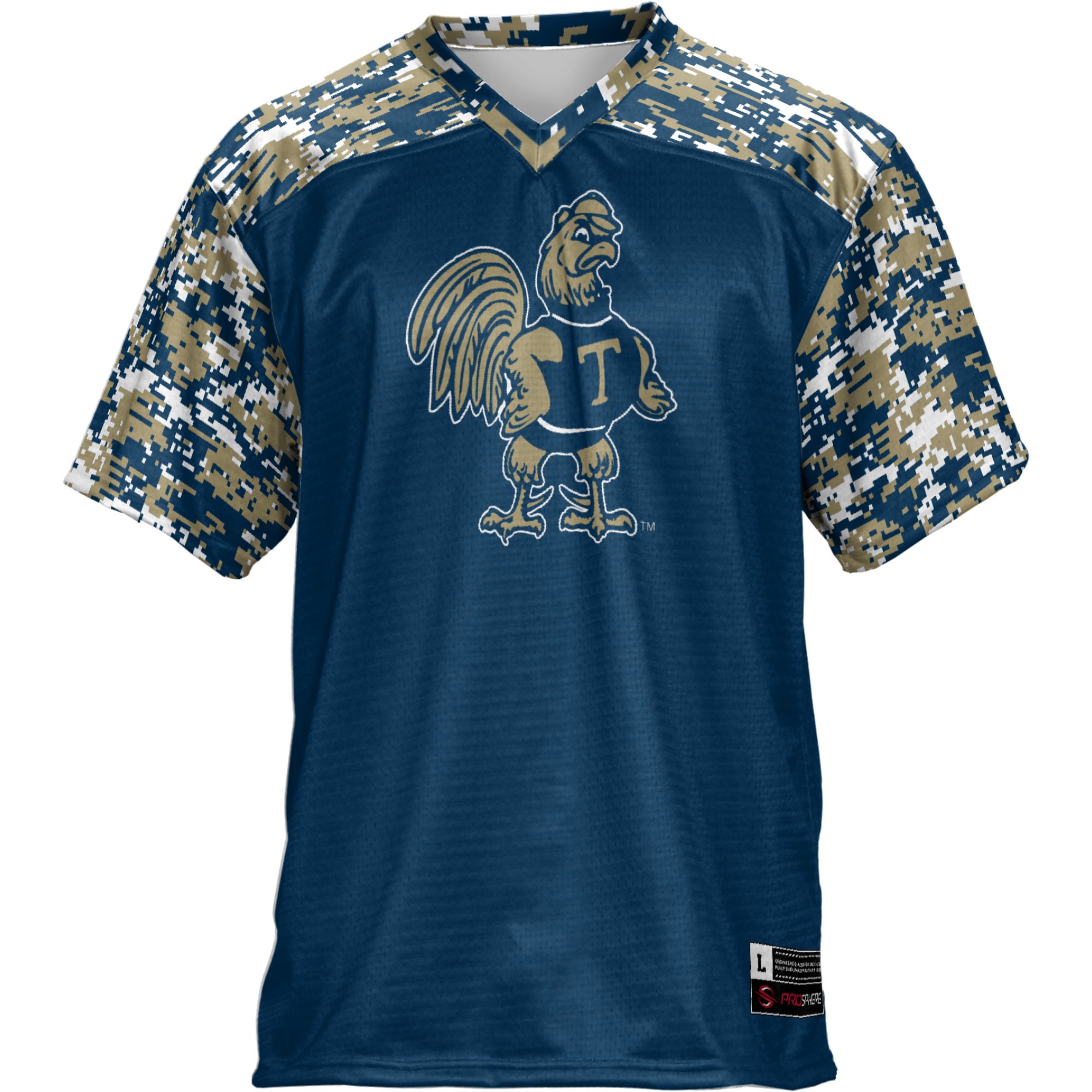 Trinity Bantams Football Jersey Blue - front view