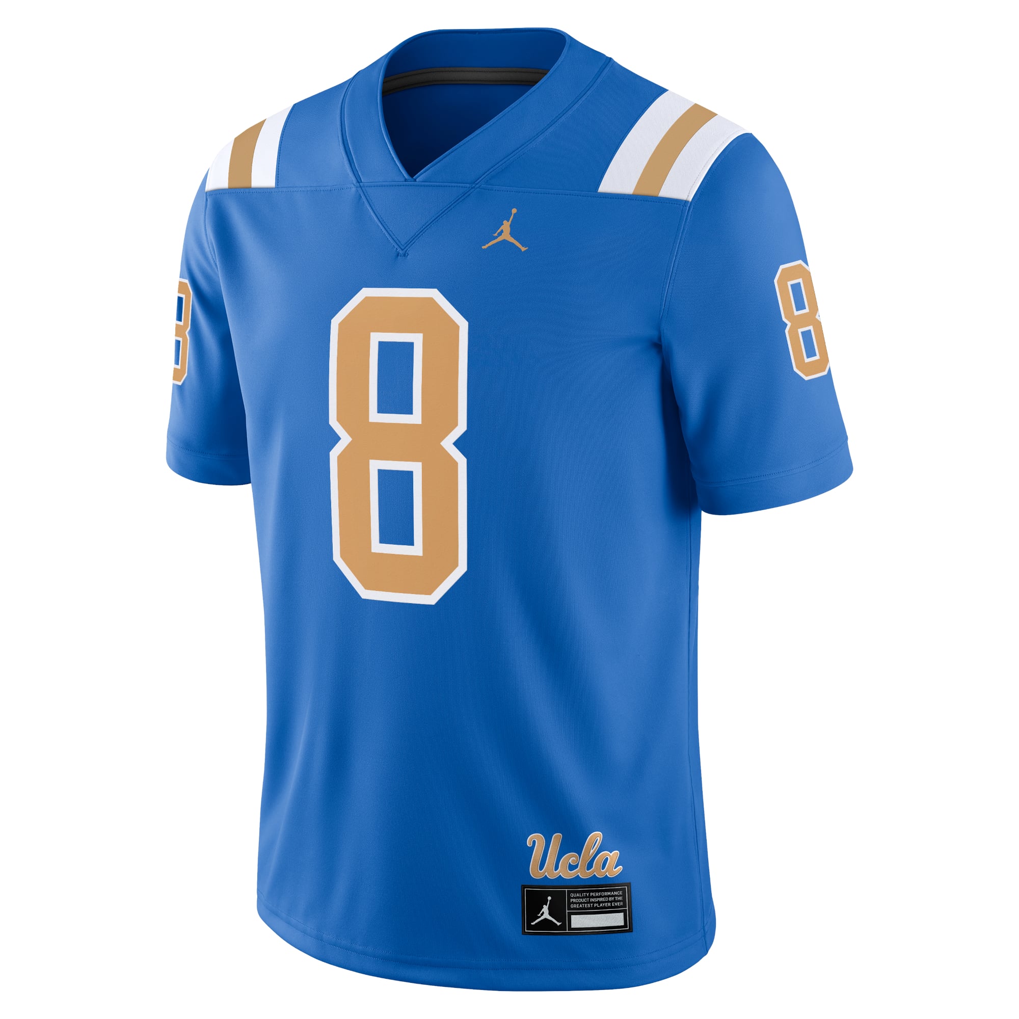 Troy Aikman UCLA Bruins Alumni Player Jersey Blue - front view