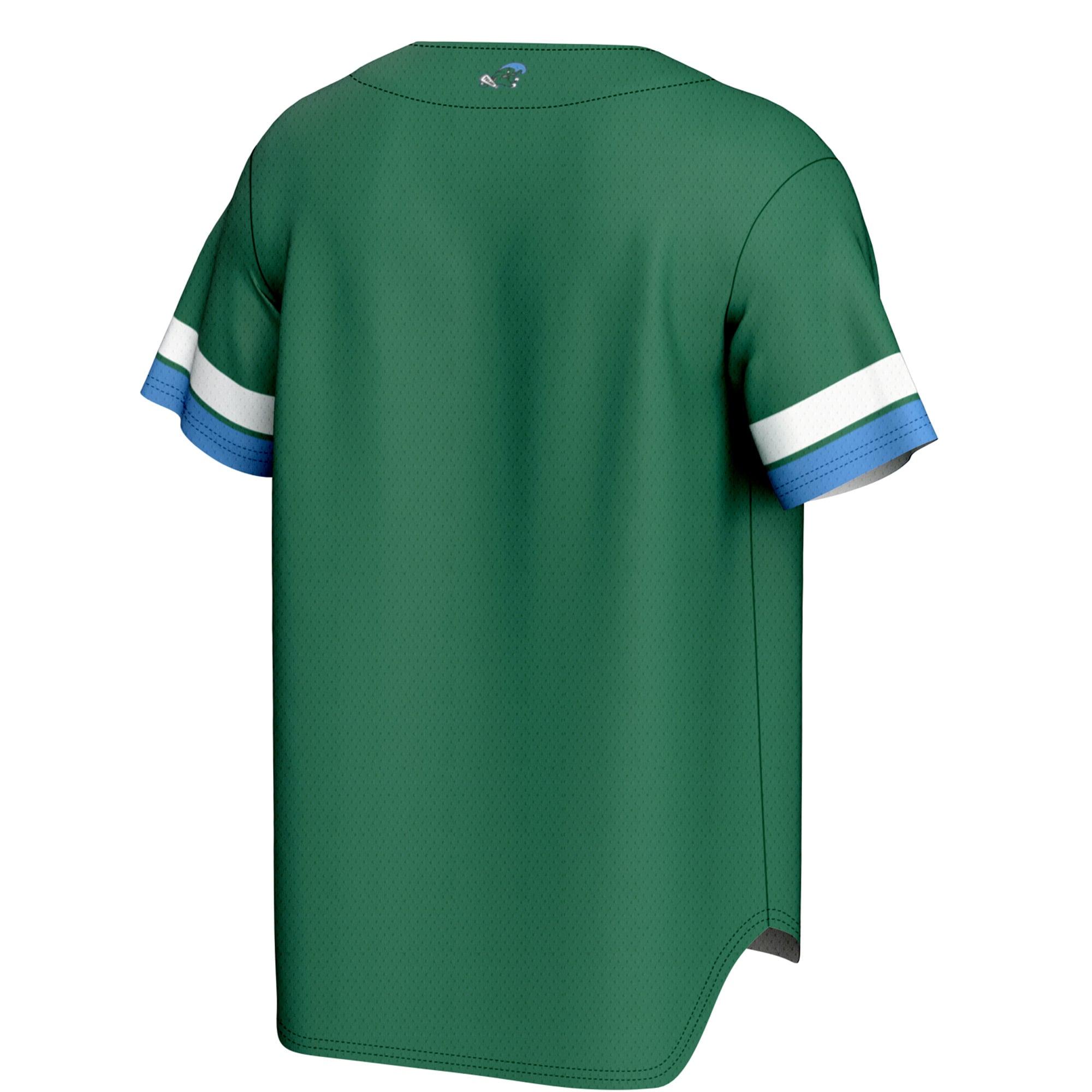 Tulane Green Wave Spirit Baseball Jersey Green - back view