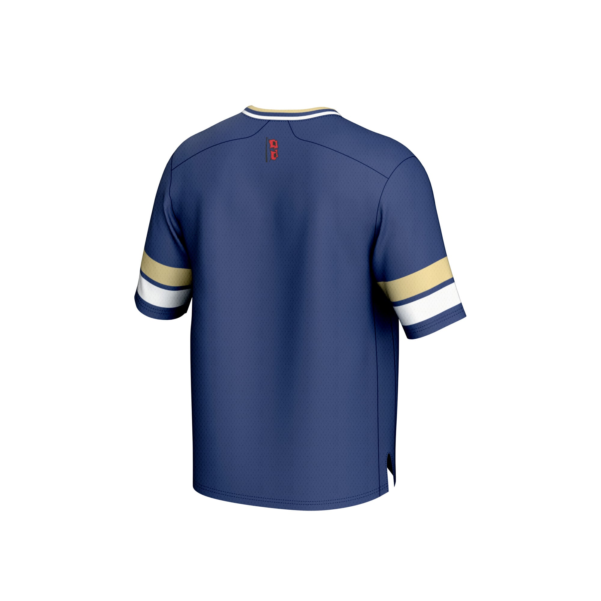 Tulsa Golden Hurricane Football Jersey Royal - back view