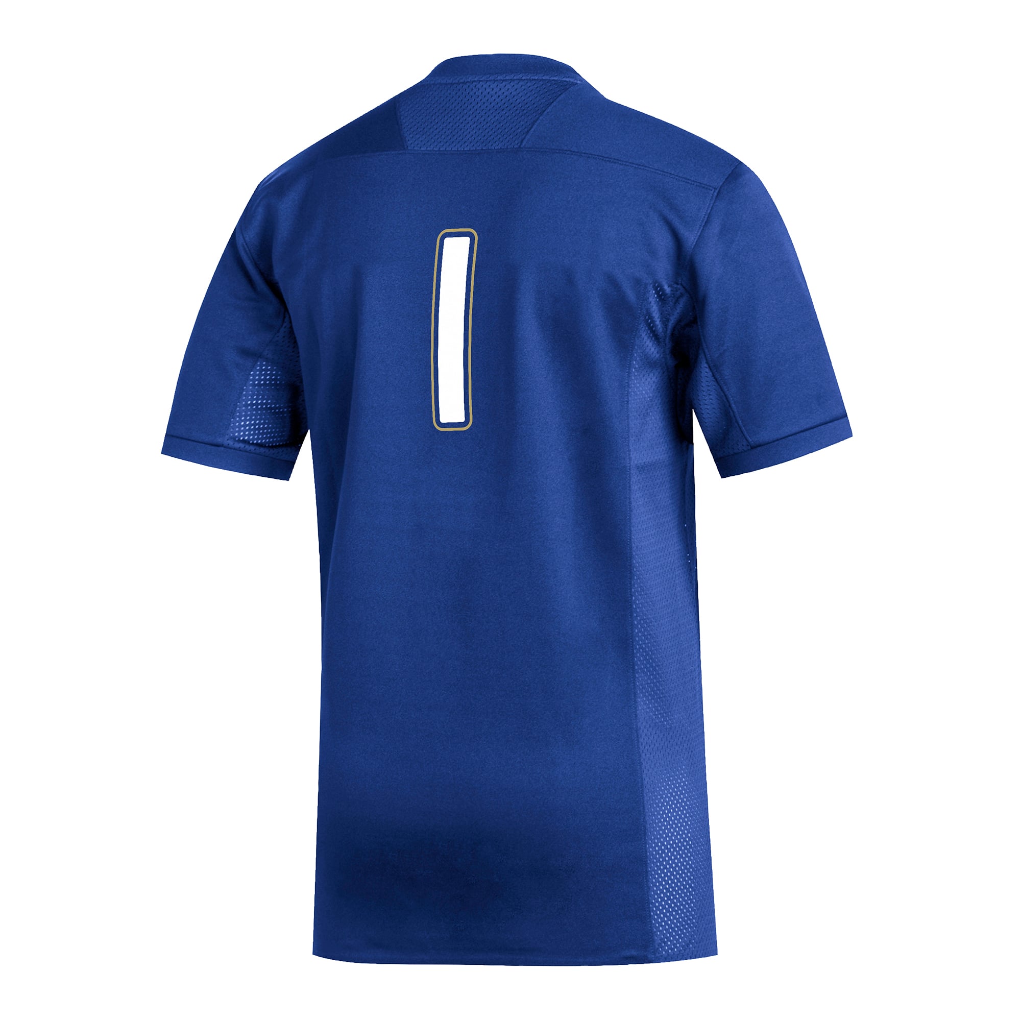 #1 Tulsa Golden Hurricane Football Jersey Royal - back view