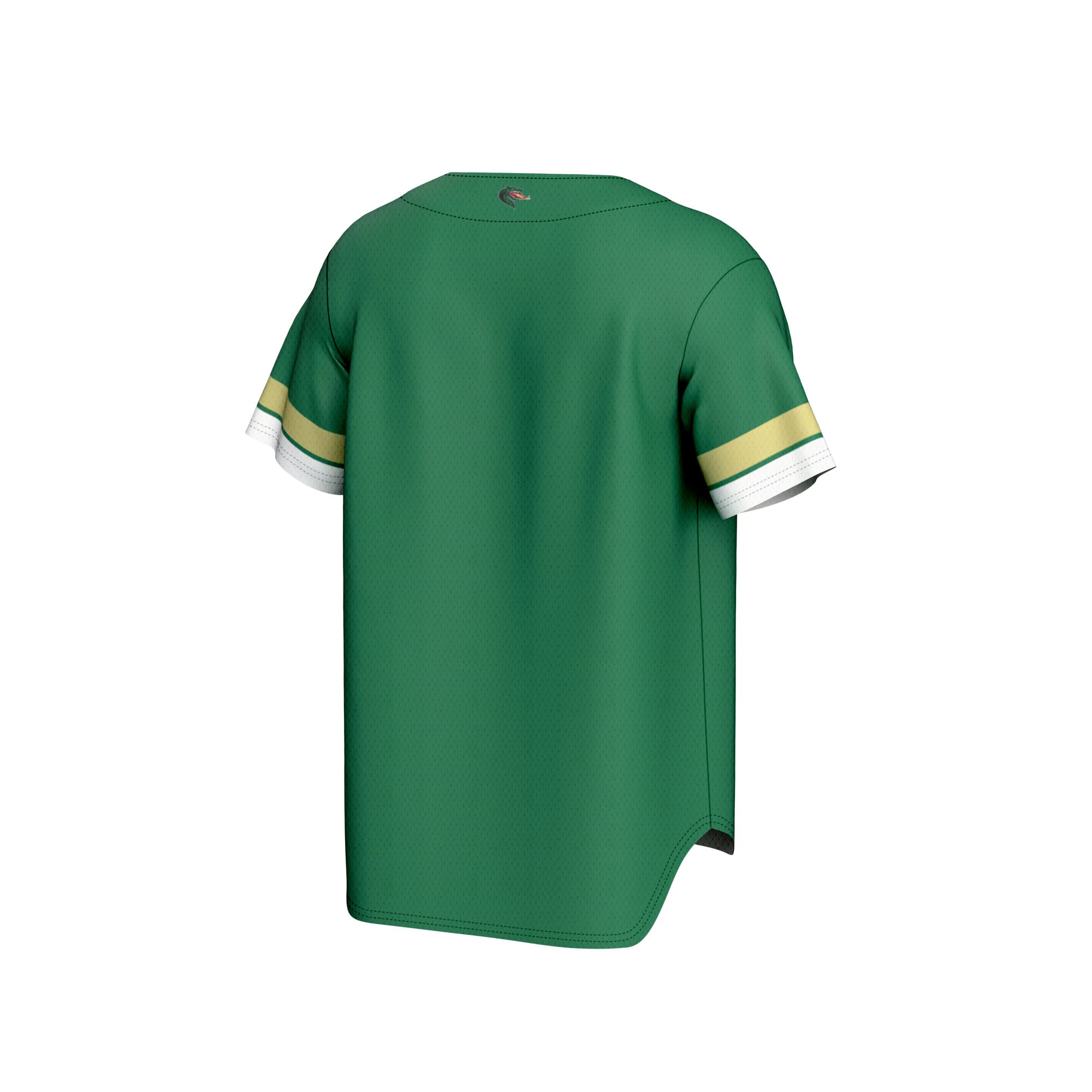 UAB Blazers Youth Baseball Jersey Green - back view
