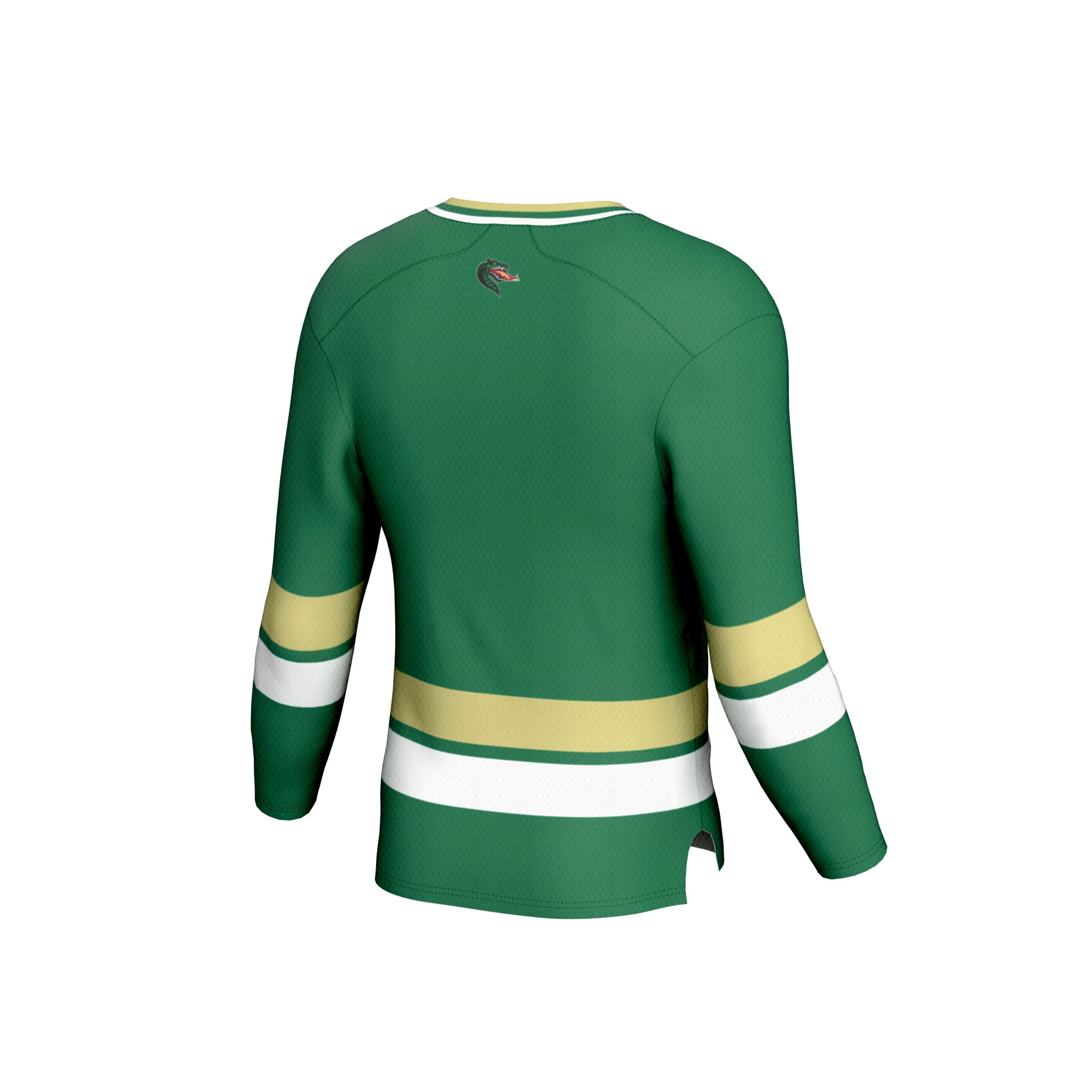 UAB Blazers Youth Hockey Jersey Green - back view