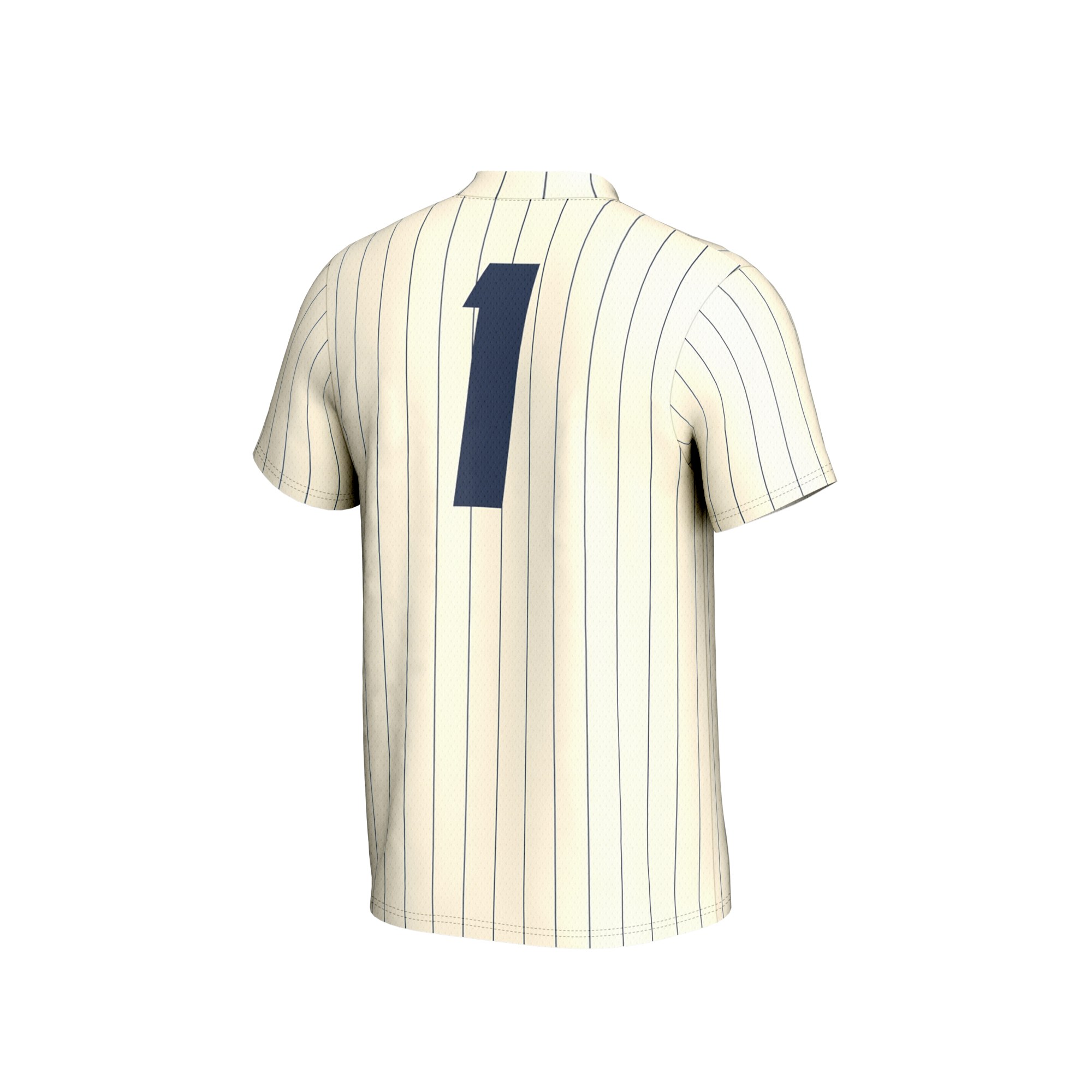 UC Davis Aggies Unisex Lightweight Collegiate Baseball Fashion Jersey White - back view