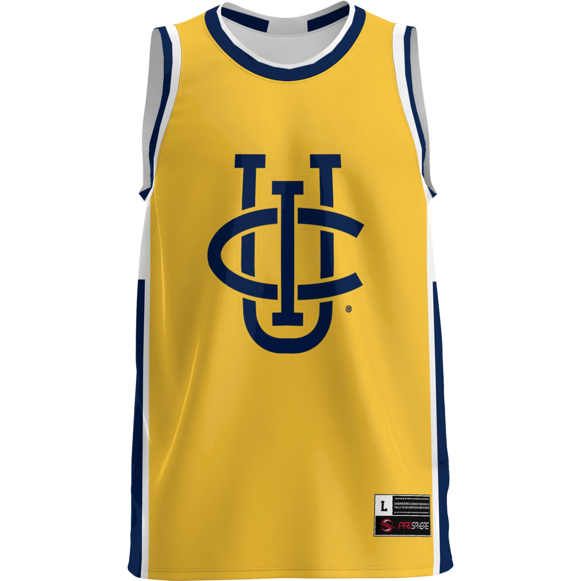 UC Irvine Anteaters Lightweight Basketball Jersey Blue - front view