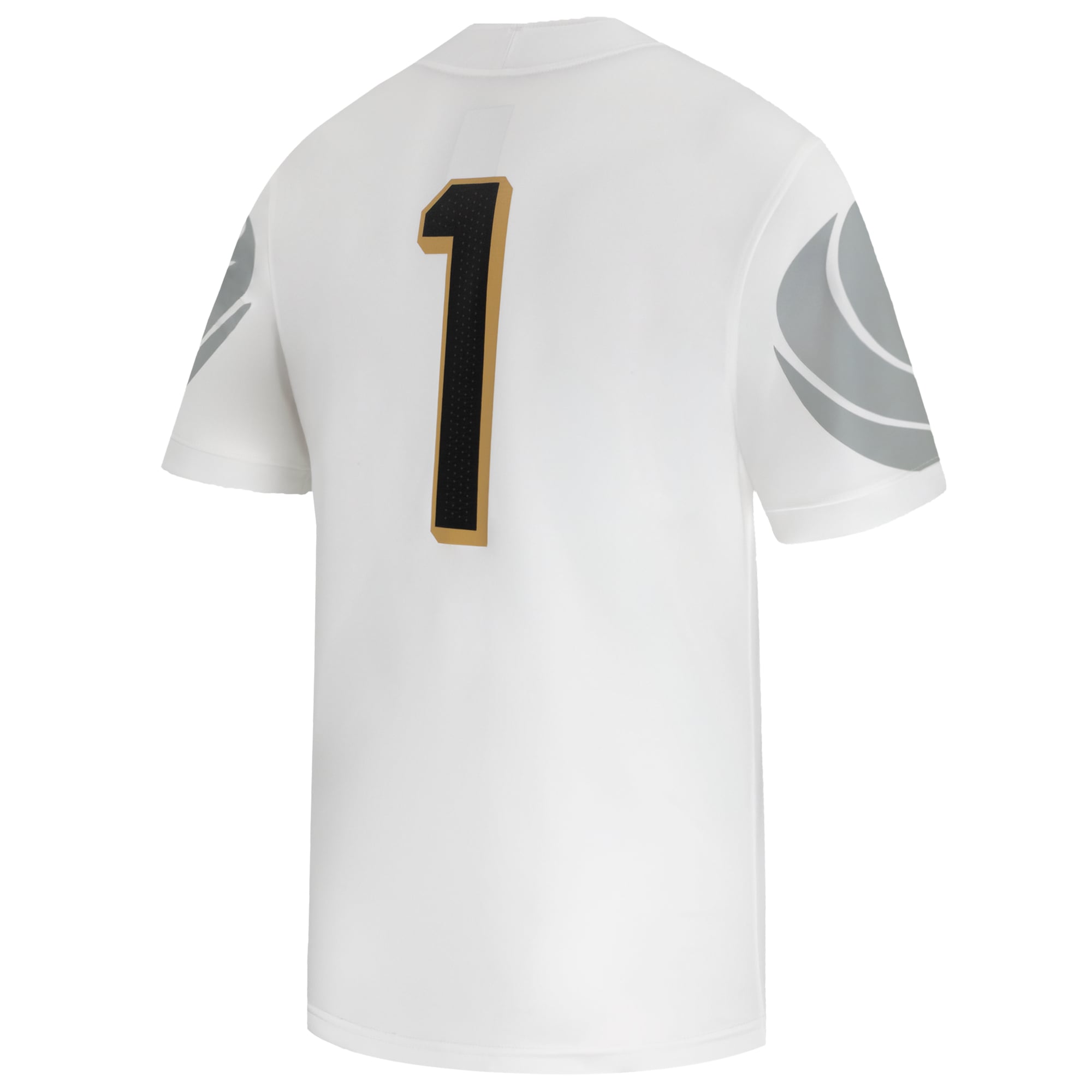 #1 UCF Knights Away Football Jersey White - back view