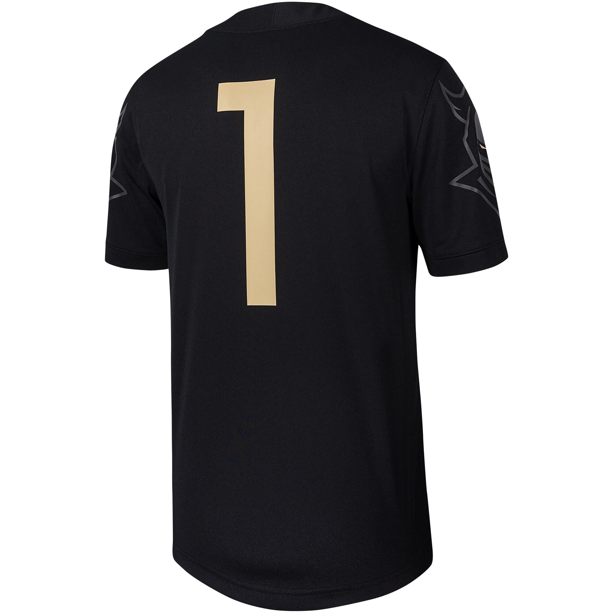 #1 UCF Knights Football Jersey Black - back view