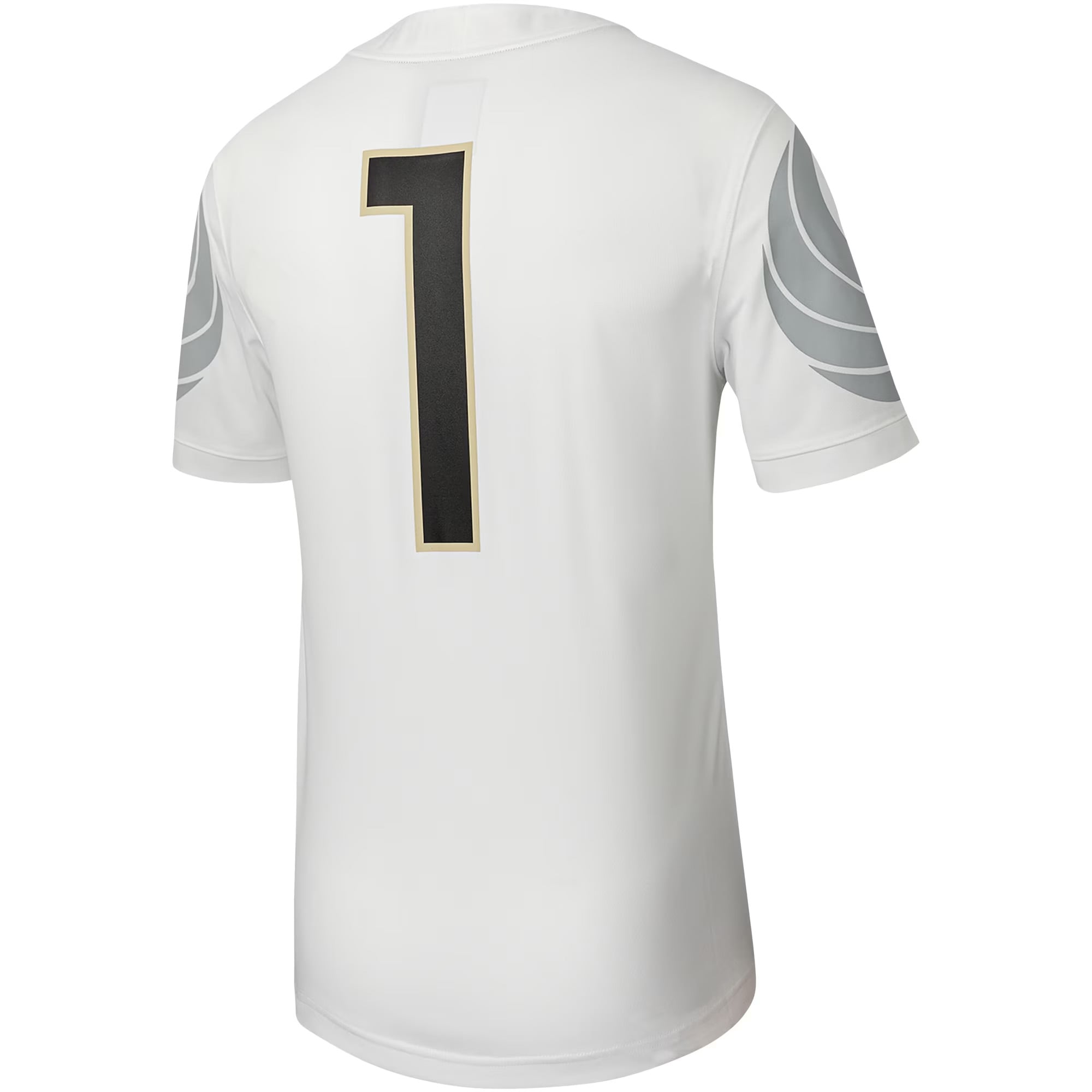 #1 UCF Knights Football Jersey White - back view