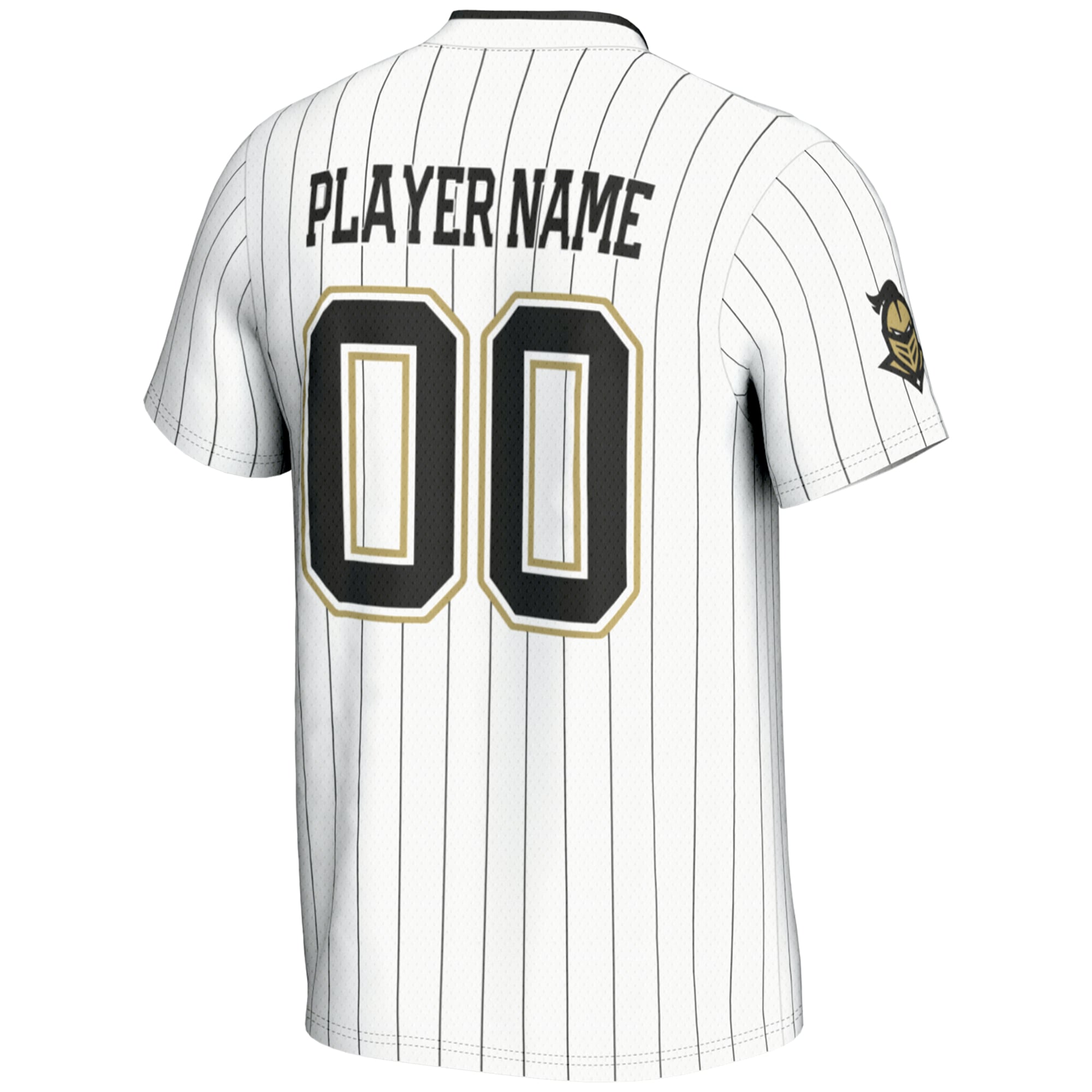 UCF Knights Lightweight Softball Jersey White - back view