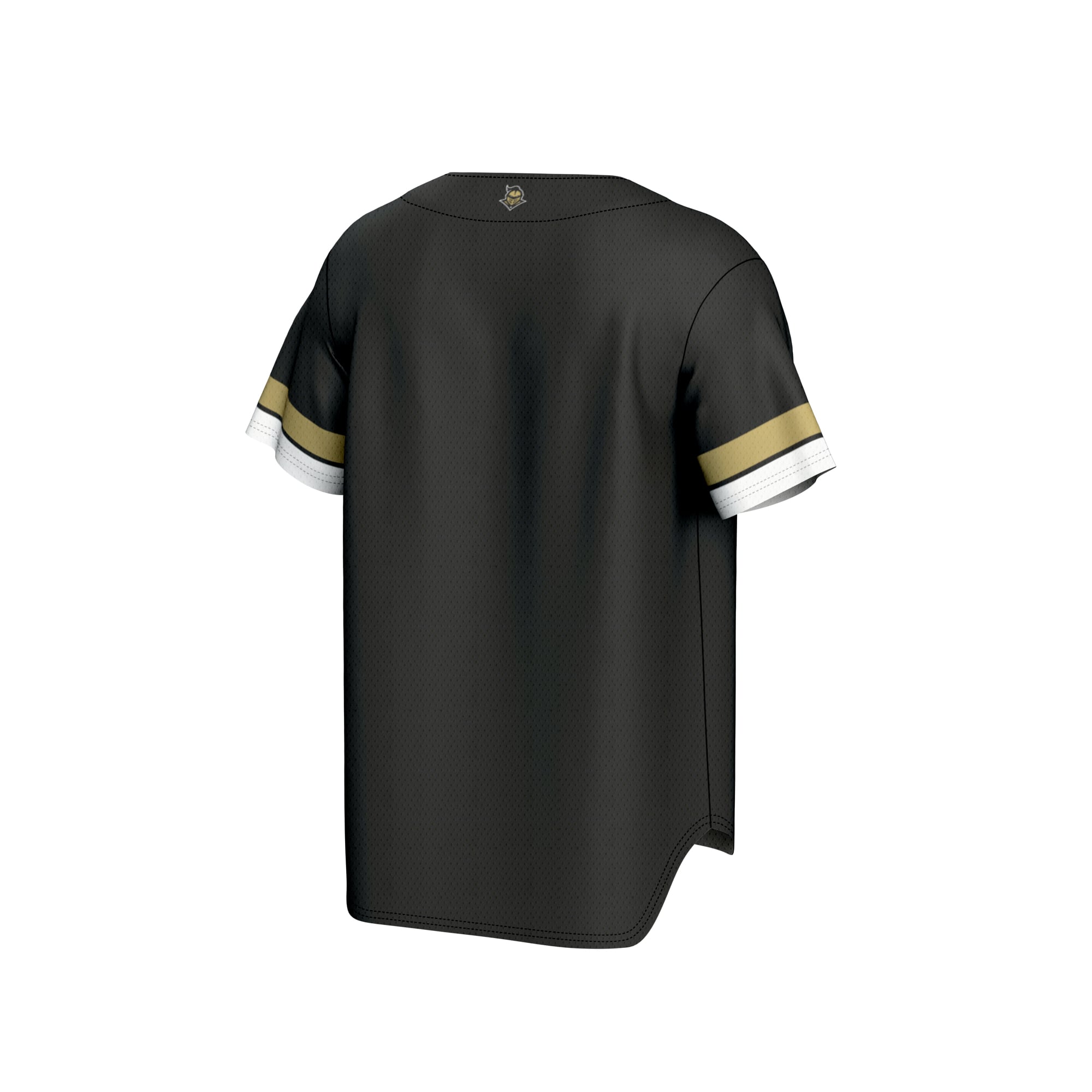 UCF Knights Unisex Spirit Baseball Jersey Black - back view