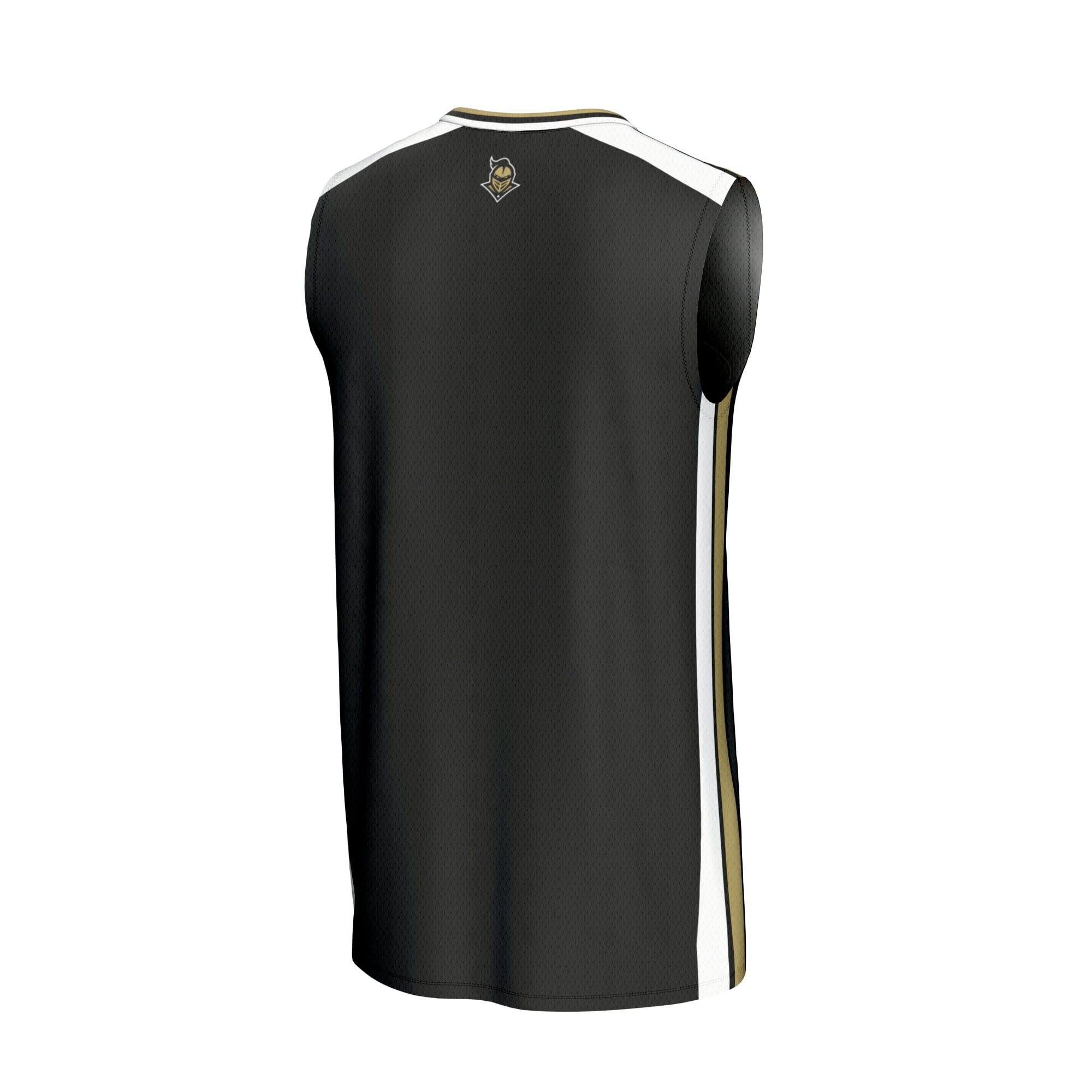 UCF Knights Unisex Spirit Basketball Jersey Black - back view
