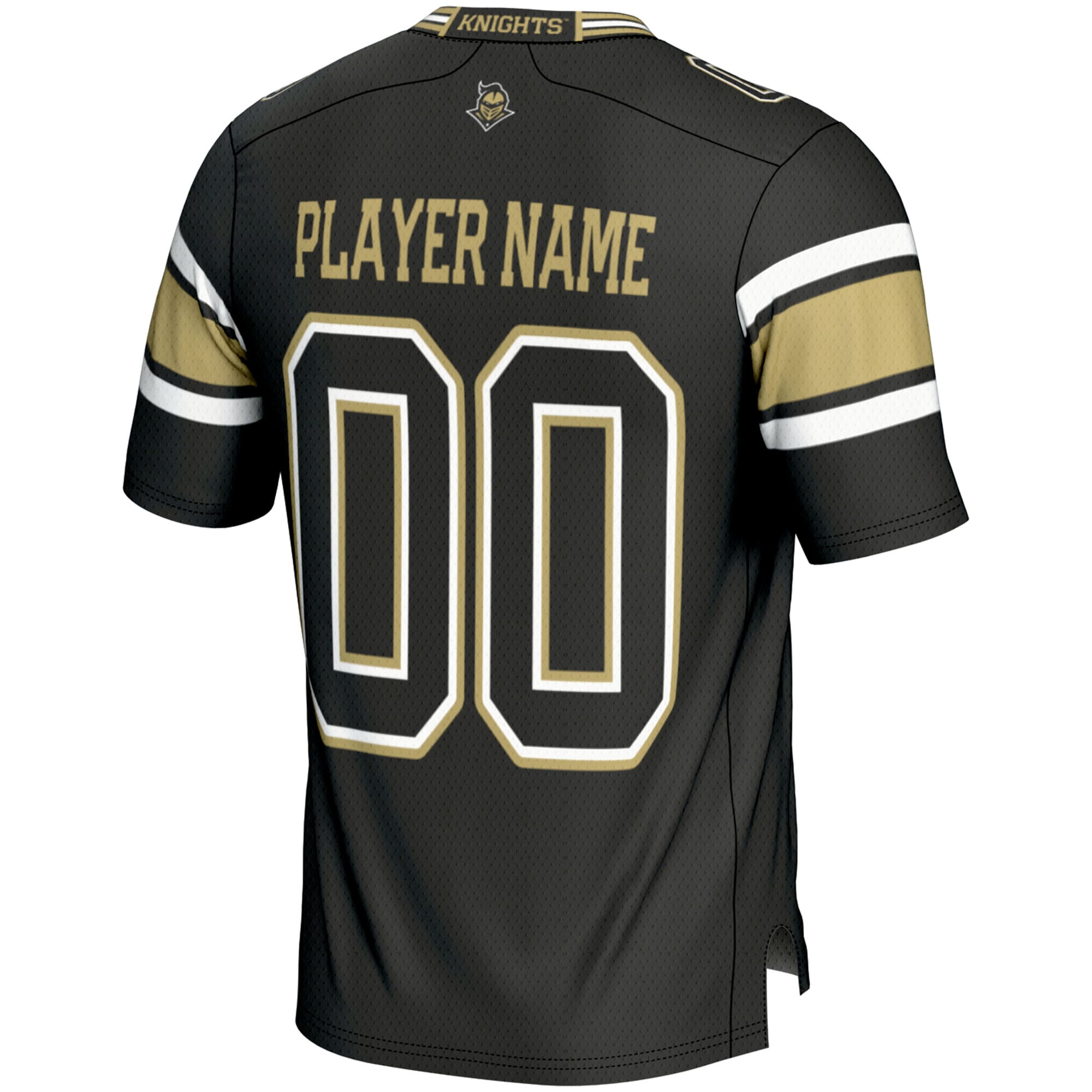 UCF Knights Youth Football Jersey Black - back view