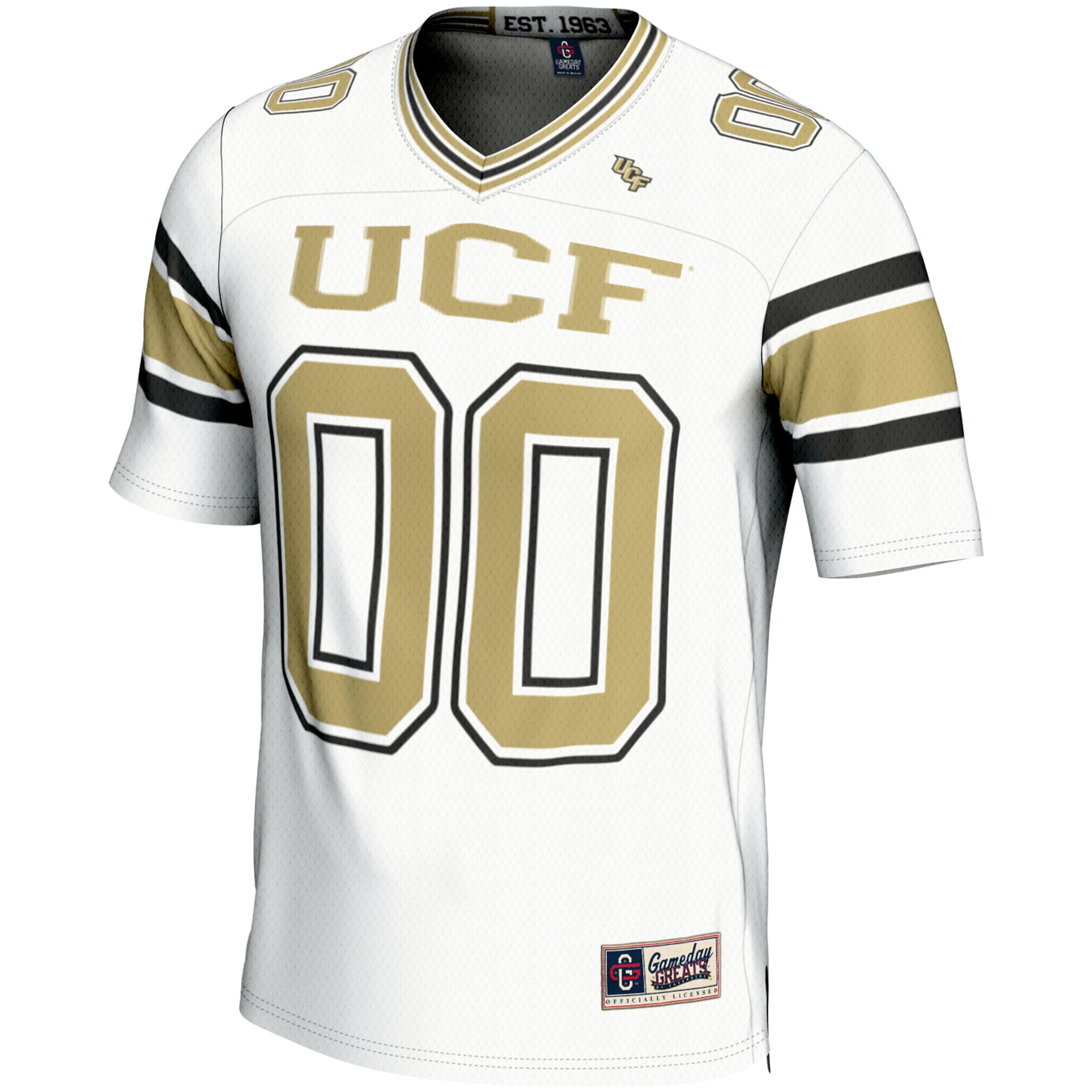 UCF Knights Youth Football Jersey White - front view