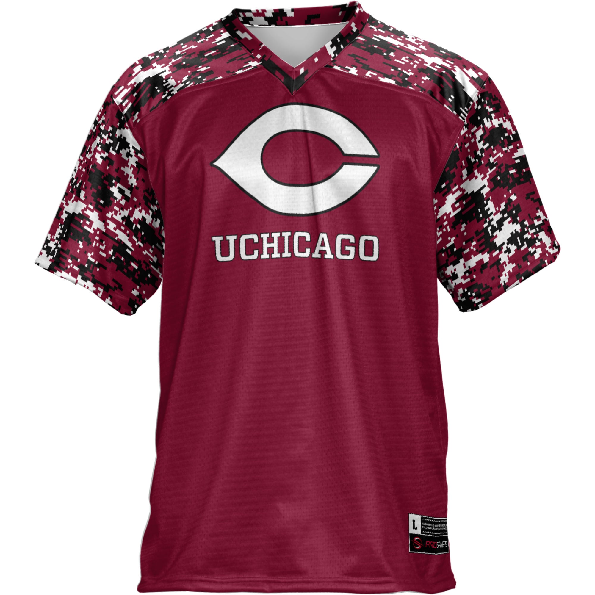 UChicago Maroons Football Jersey Maroon - front view