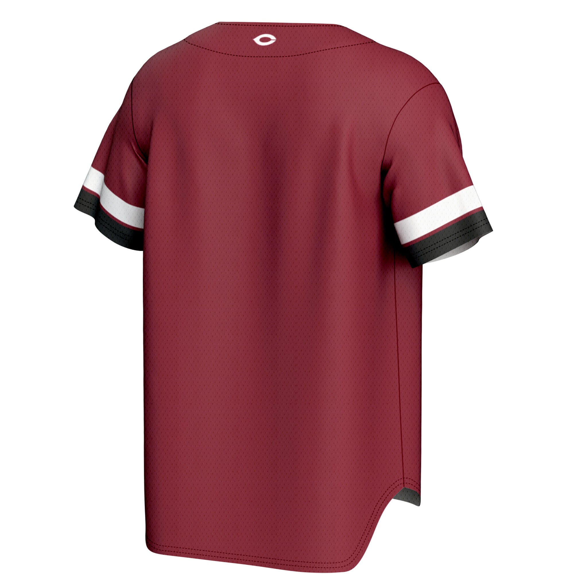 UChicago Maroons Spirit Baseball Jersey Maroon - back view