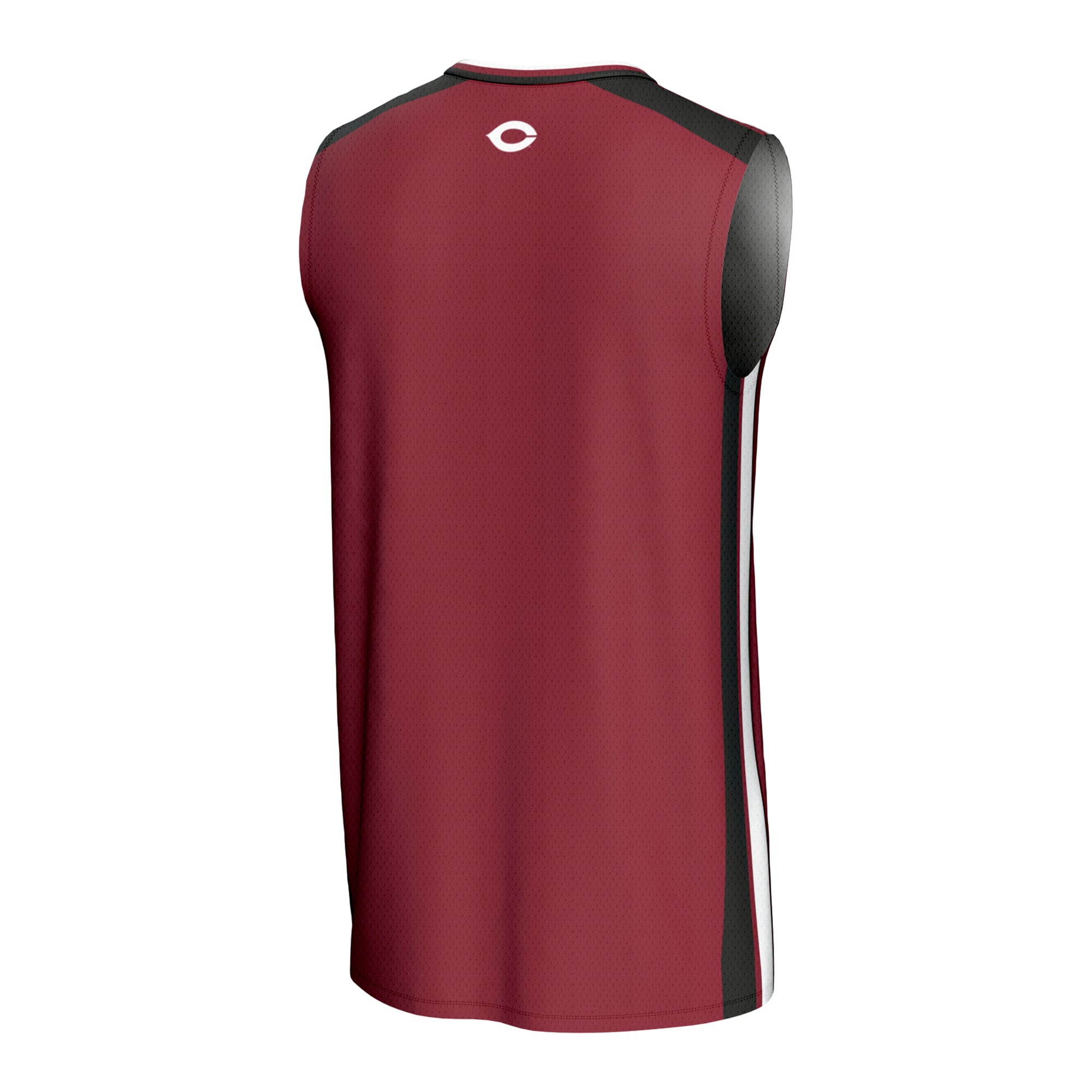 UChicago Maroons Spirit Basketball Jersey Maroon - back view