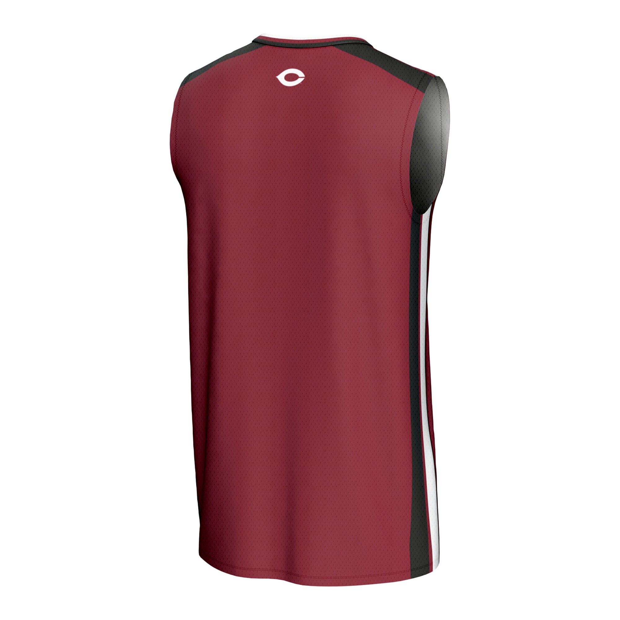 UChicago Maroons Youth Spirit Basketball Jersey Maroon - back view