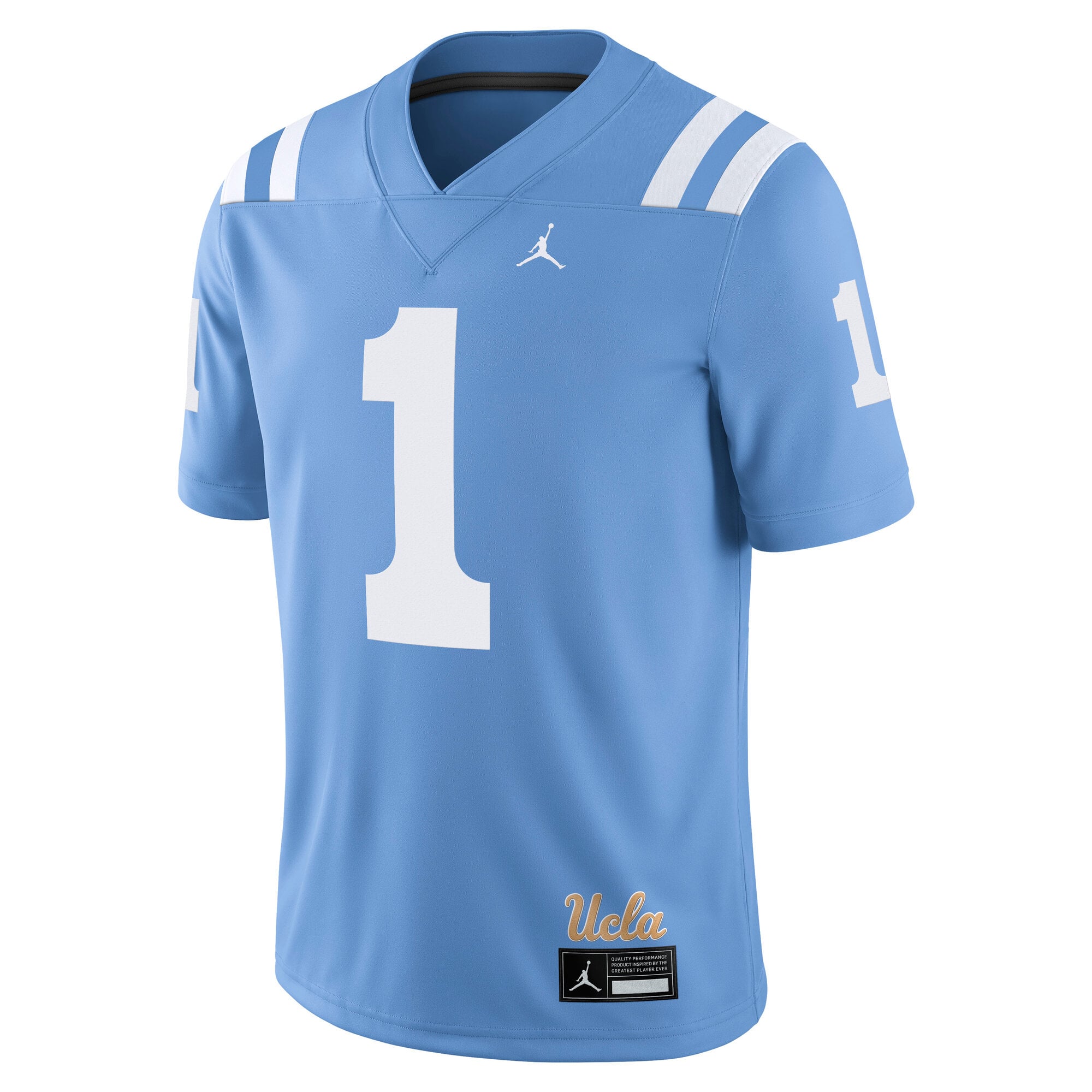 #1 UCLA Bruins Alternate Jersey Light Blue - front view