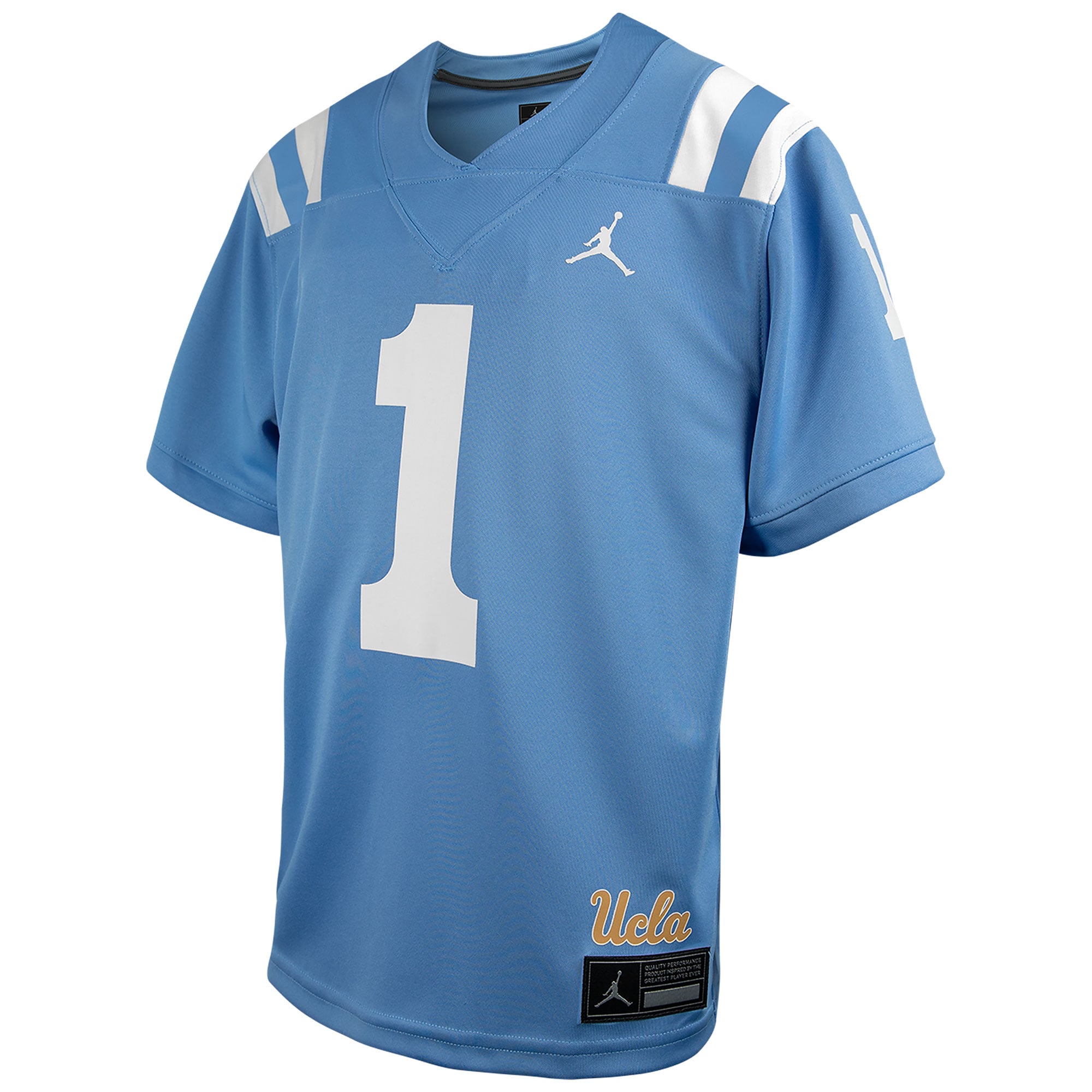 #1 UCLA Bruins Youth Alternate Jersey - Light Blue - front view