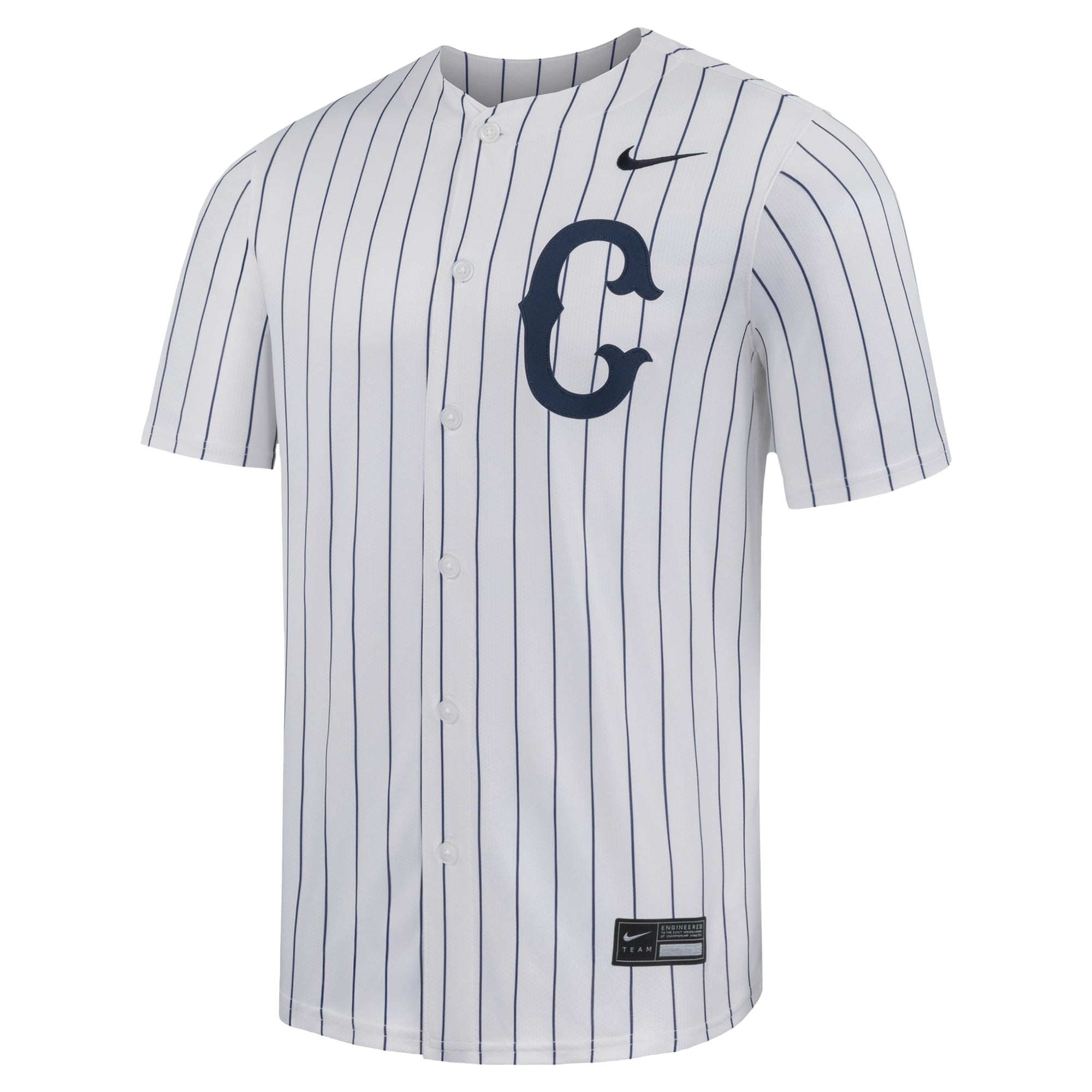UConn Huskies Baseball Jersey White - front view