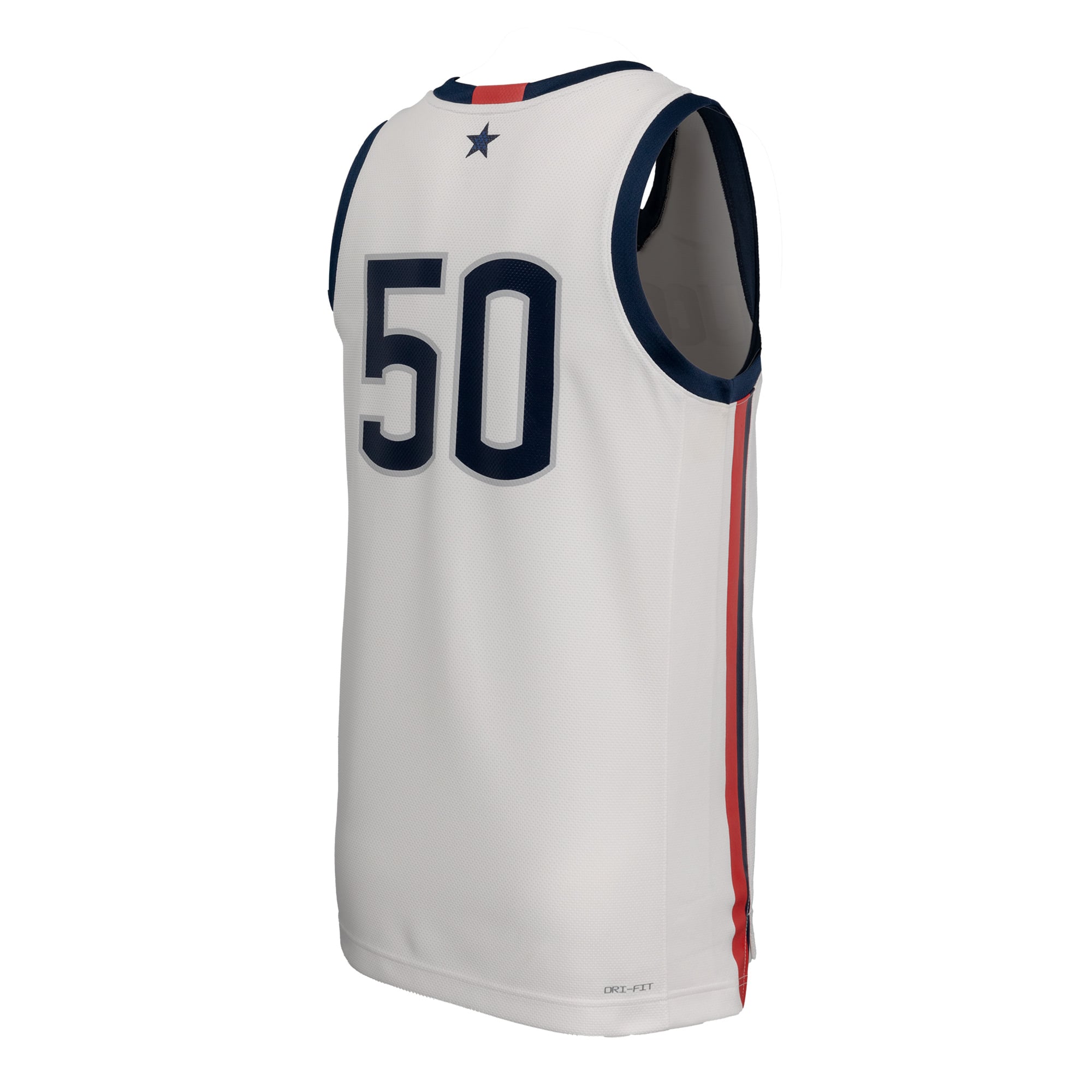 UConn Huskies Basketball Jersey White - back view