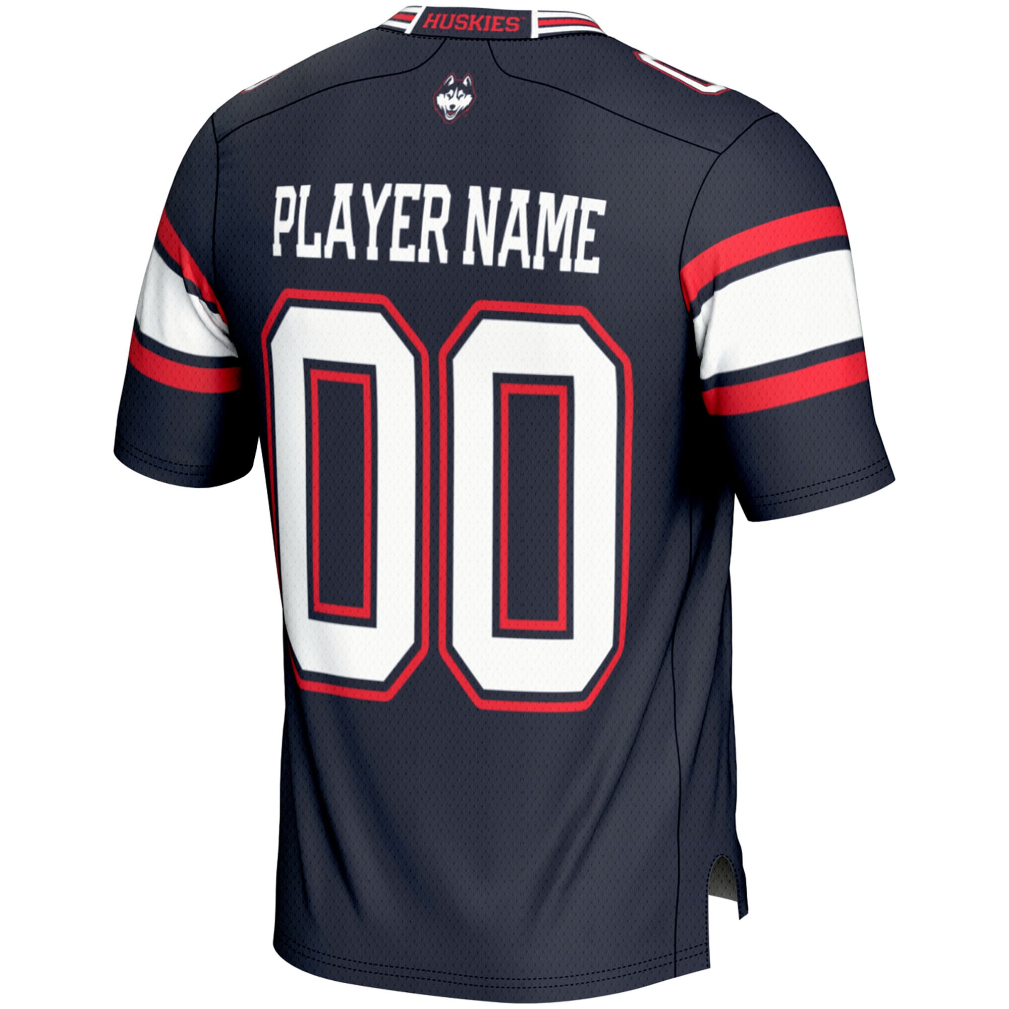 UConn Huskies Football Jersey Navy - back view