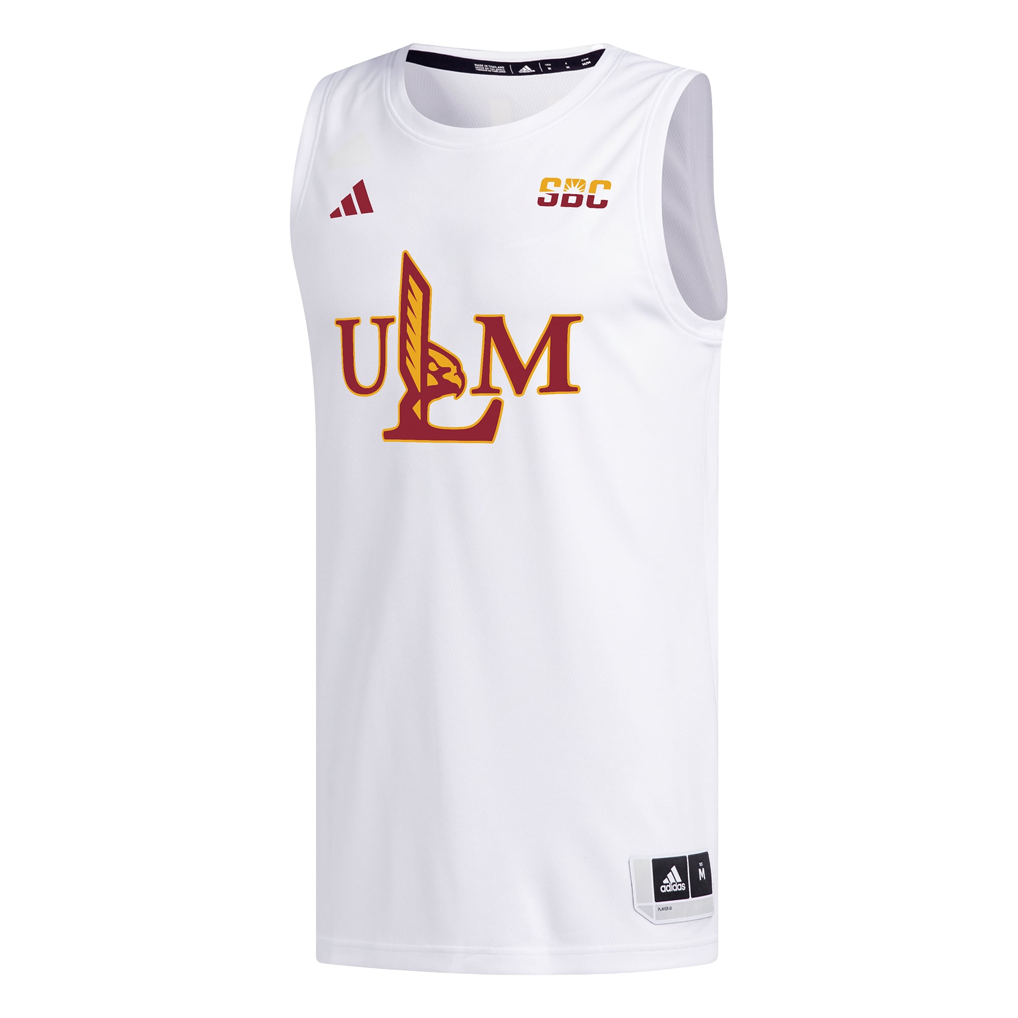 ULM Warhawks Basketball Jersey White - front view