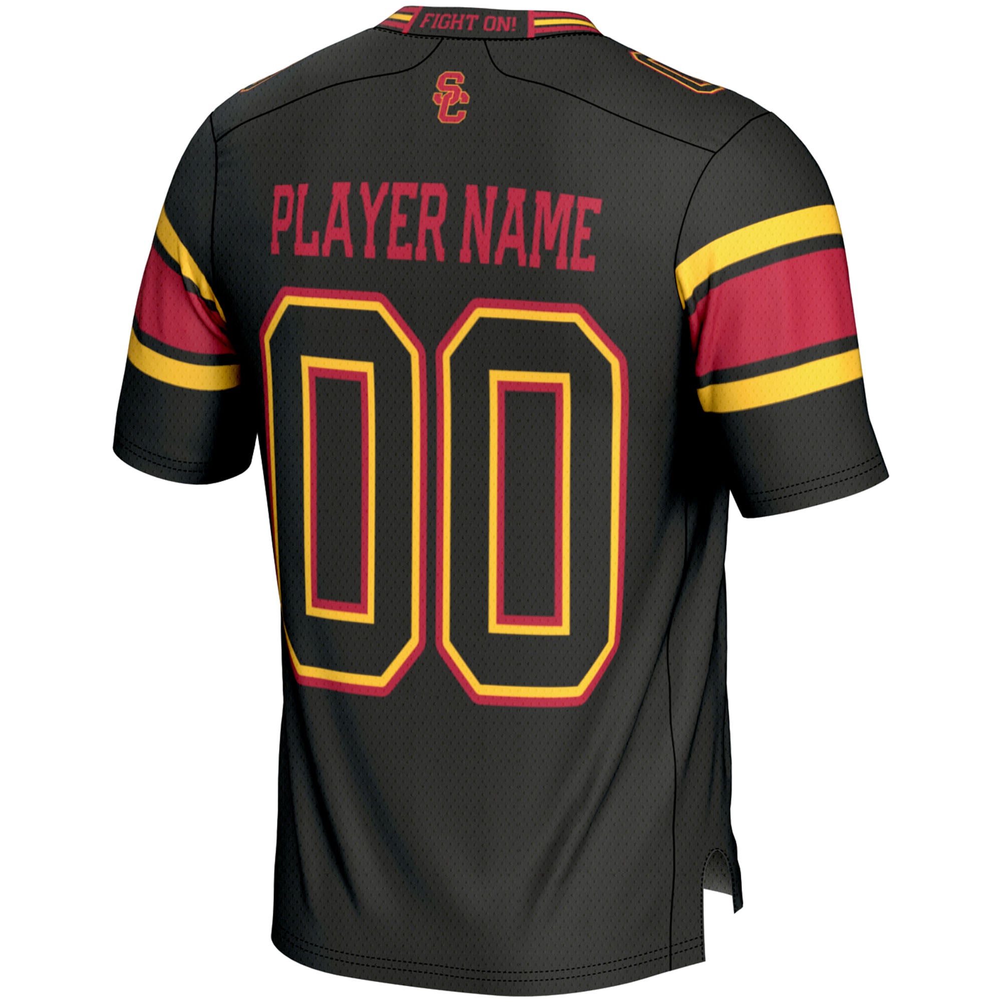 USC Trojans Football Jersey Black - back view