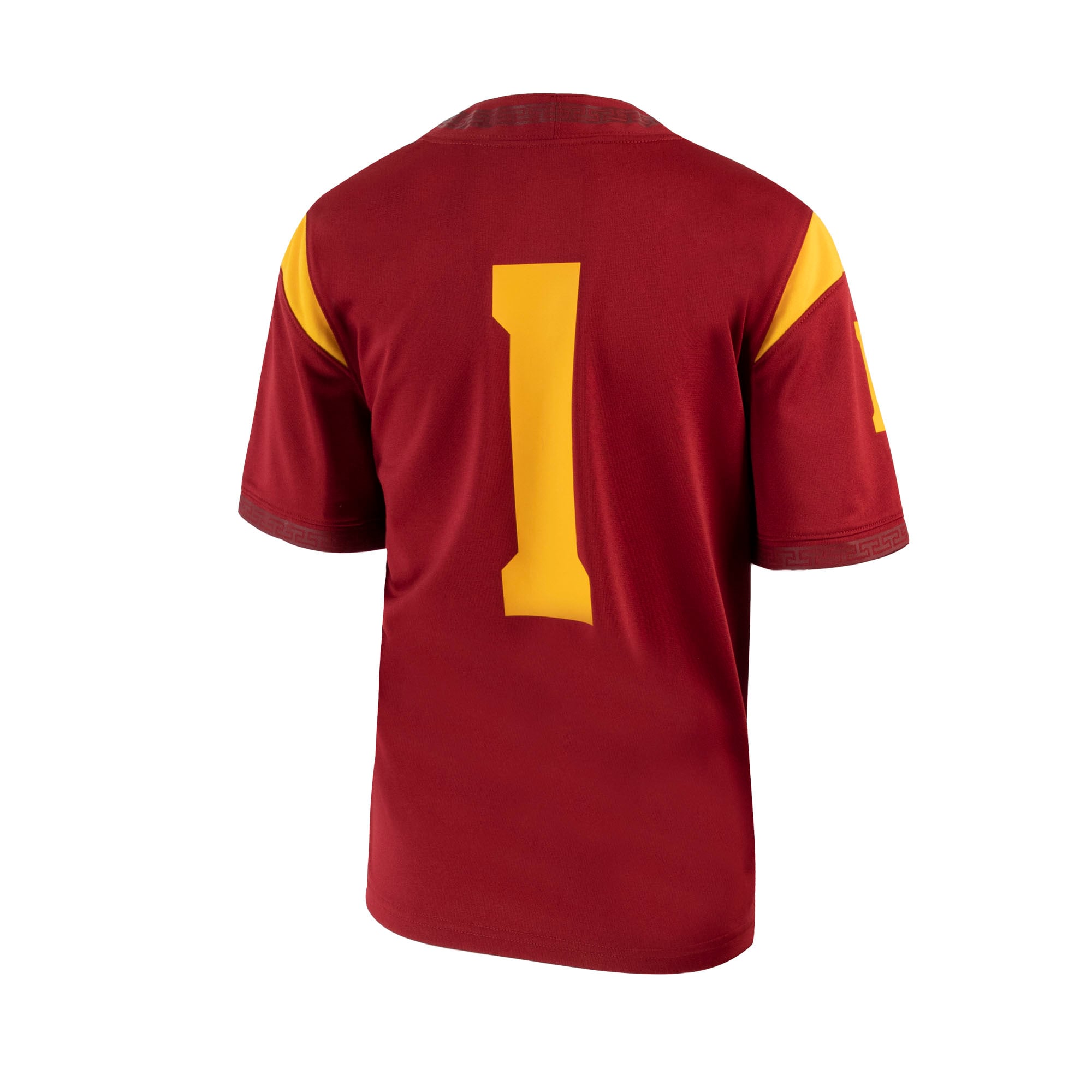 USC Trojans Preschool Football Jersey Cardinal - back view
