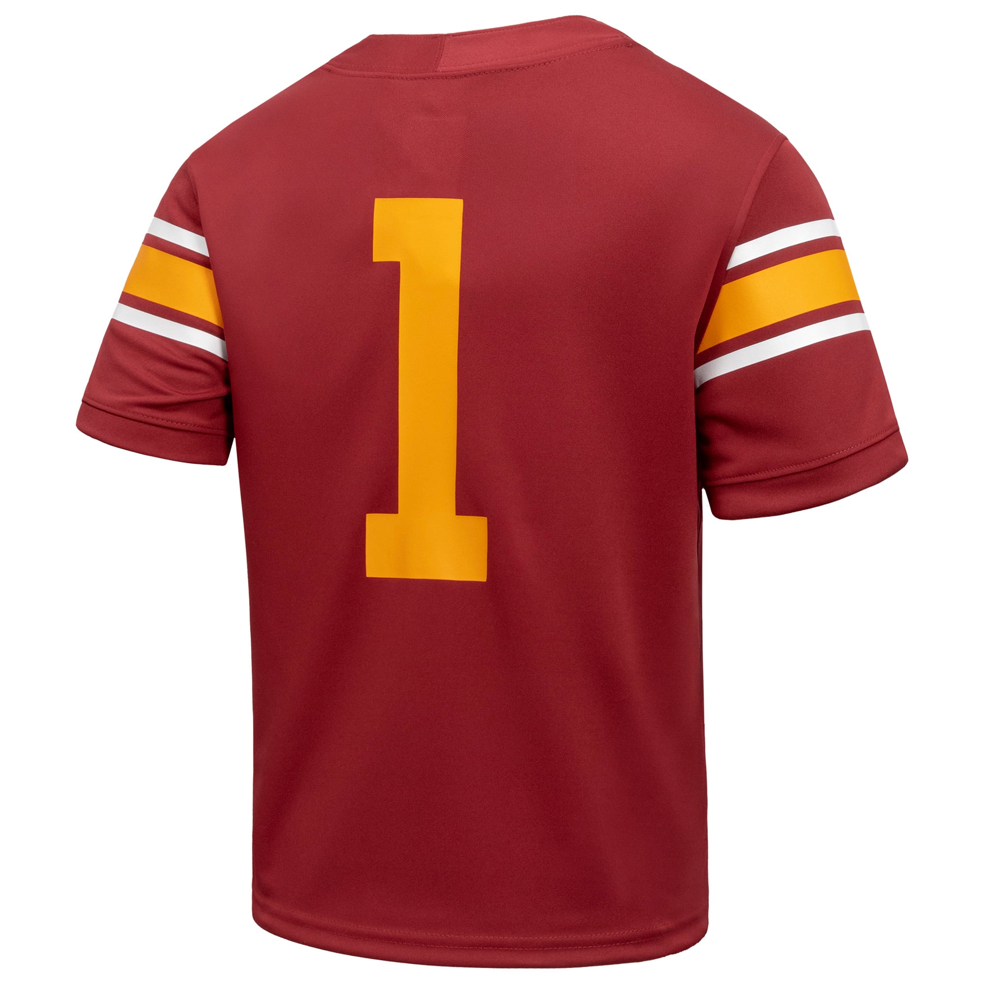 #1 USC Trojans Toddler Alternate Football Jersey Cardinal - back view