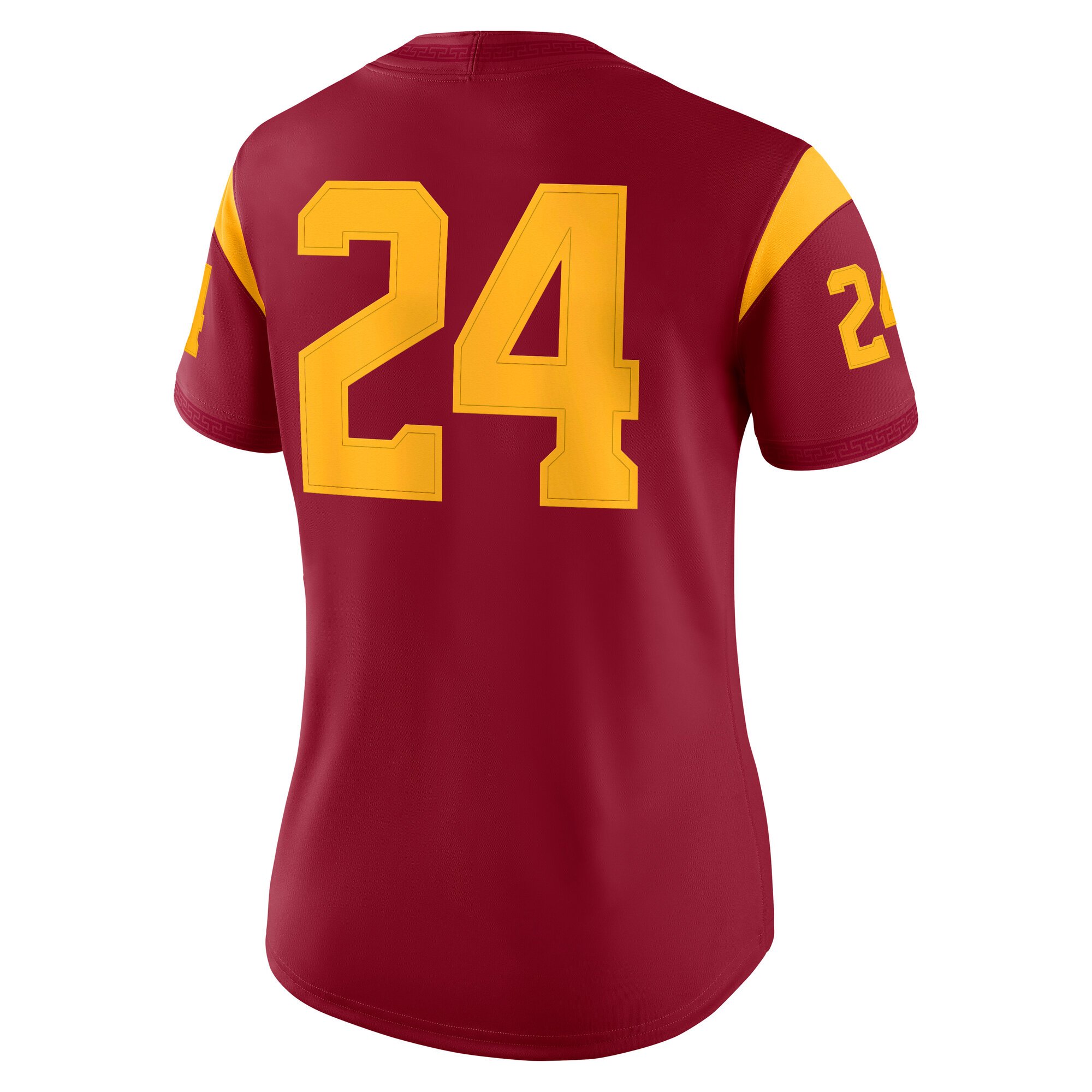 #24 USC Trojans Women's Jersey Cardinal - back view