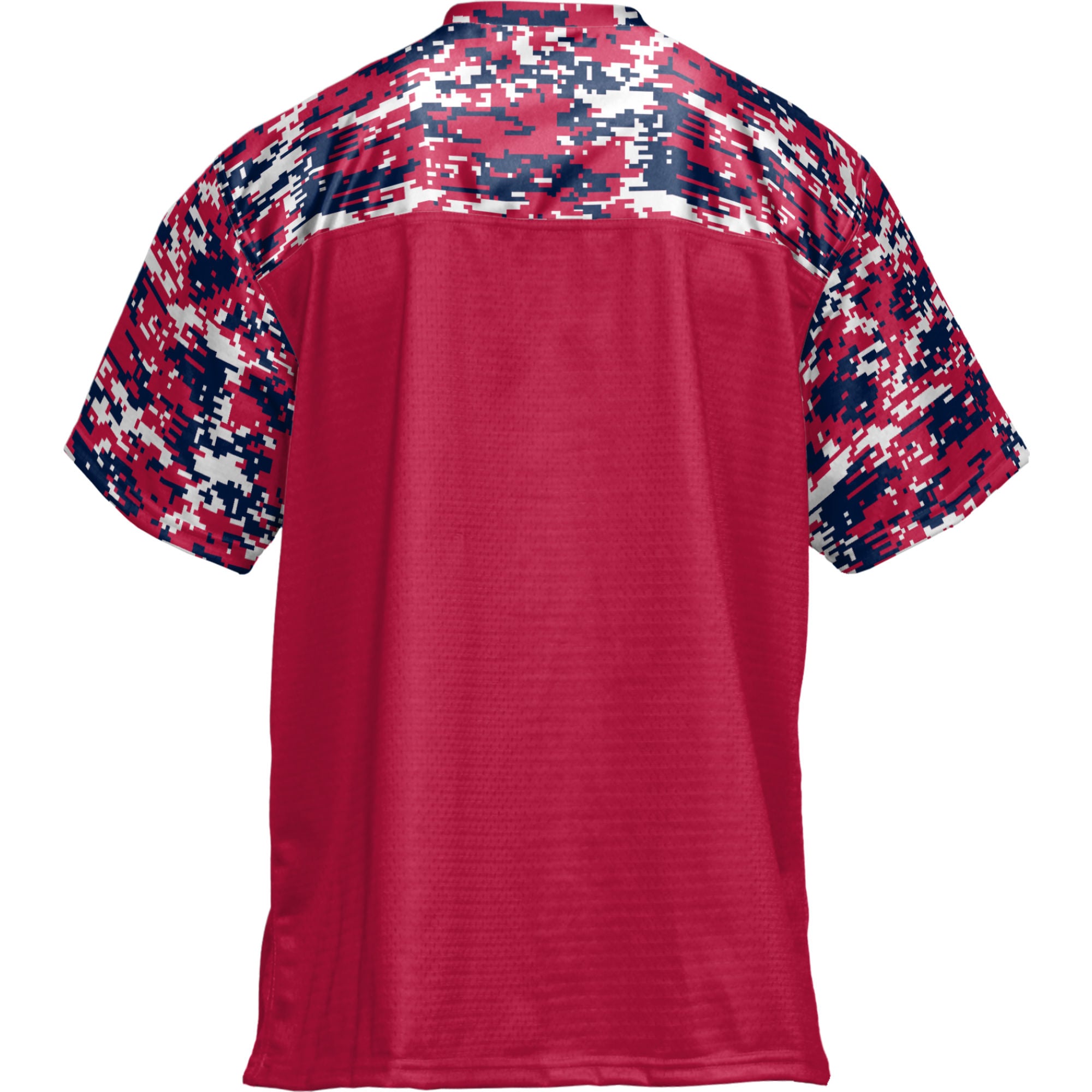 Utah Tech Trailblazers Football Jersey Red - back view