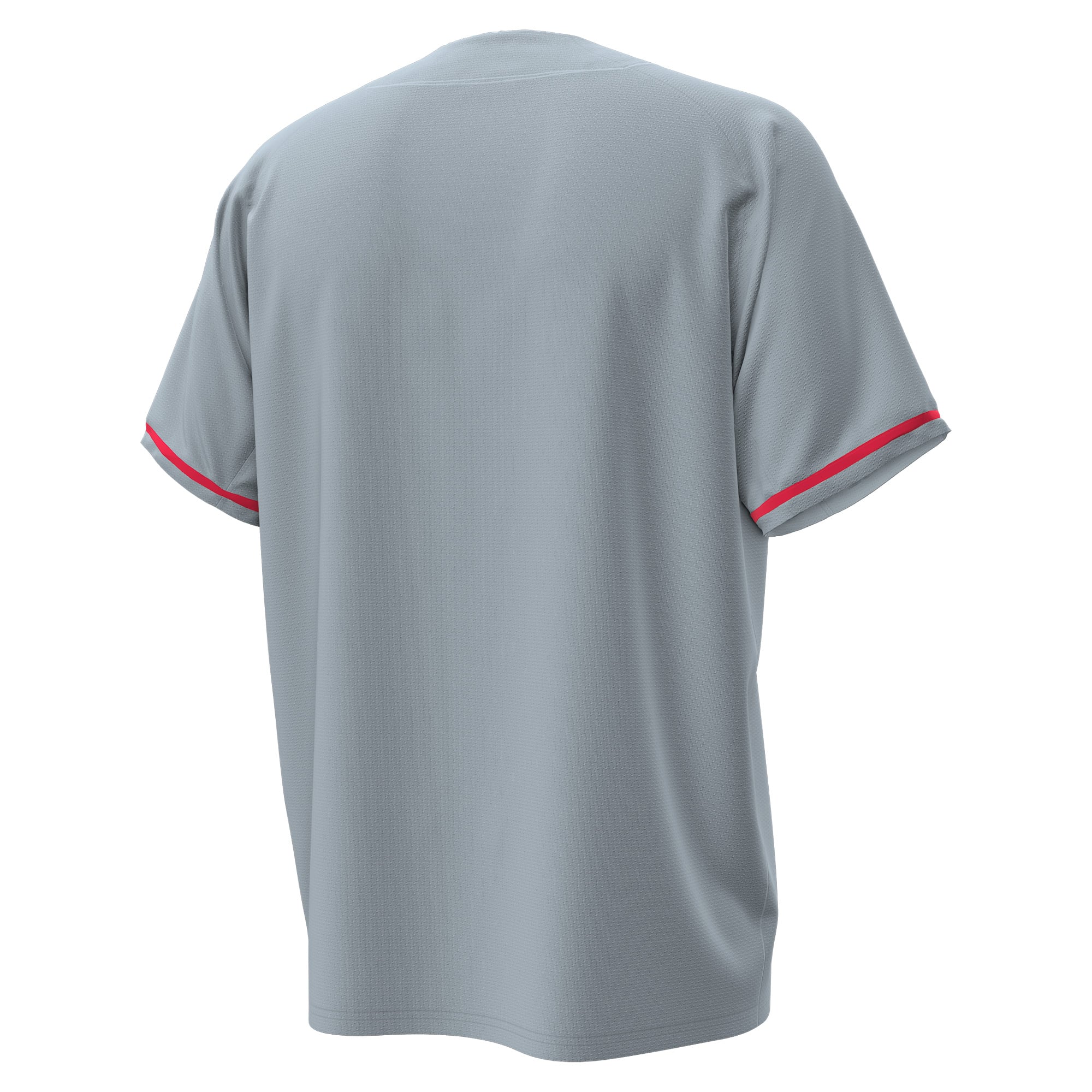 Utah Utes Baseball Jersey Gray - back view