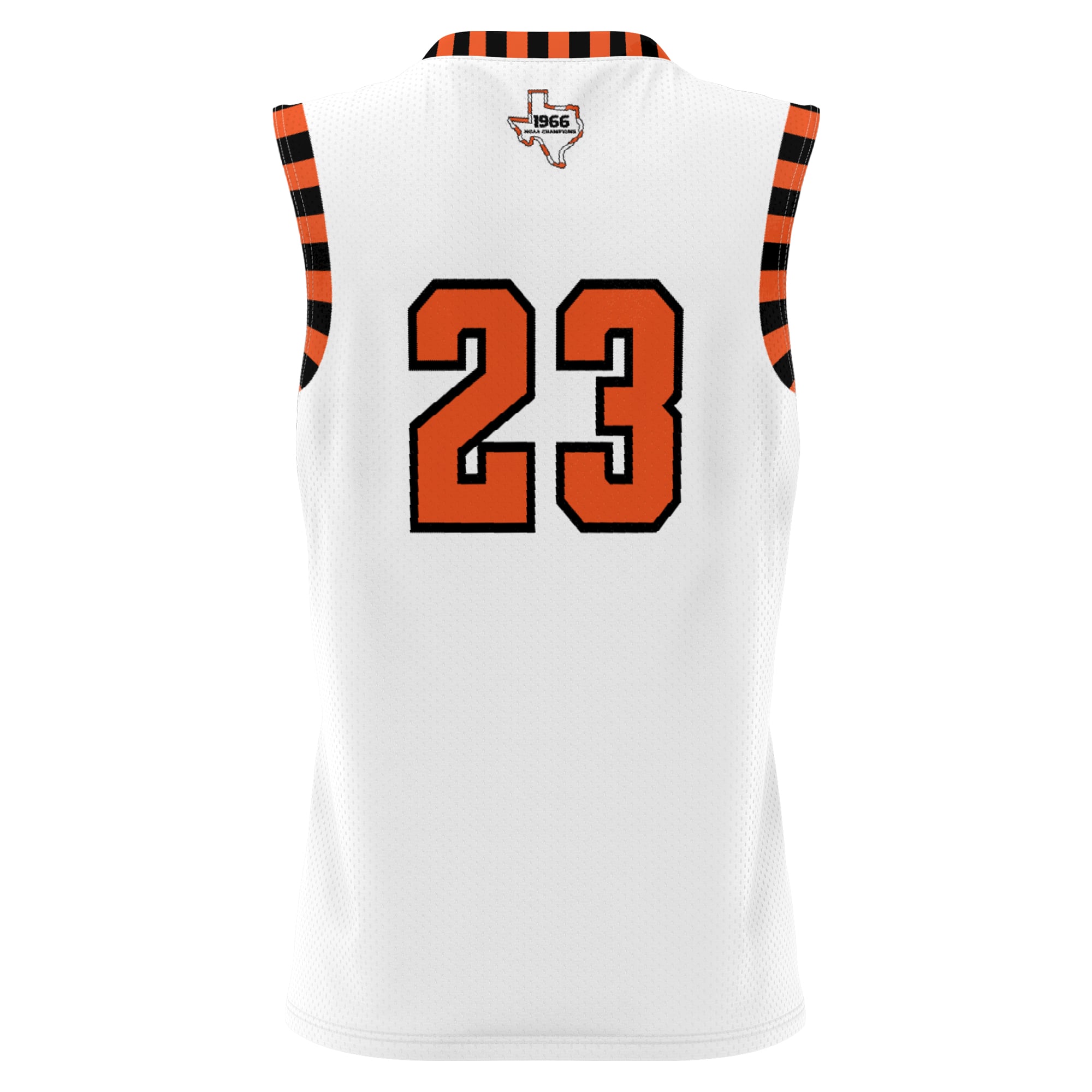 UTEP Miners Throwback Basketball Jersey White - back view