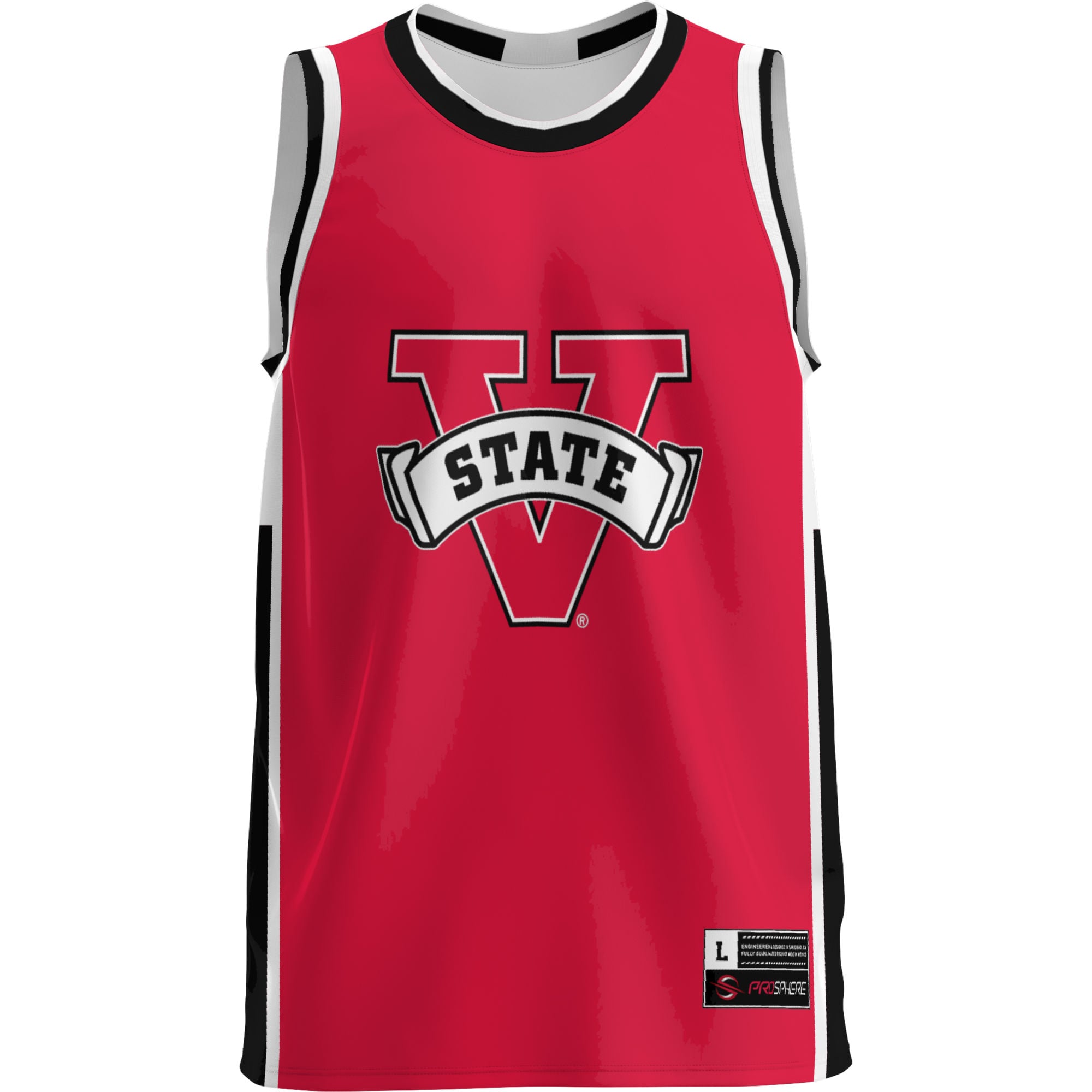 Valdosta State Blazers Lightweight Basketball Jersey Red - front view