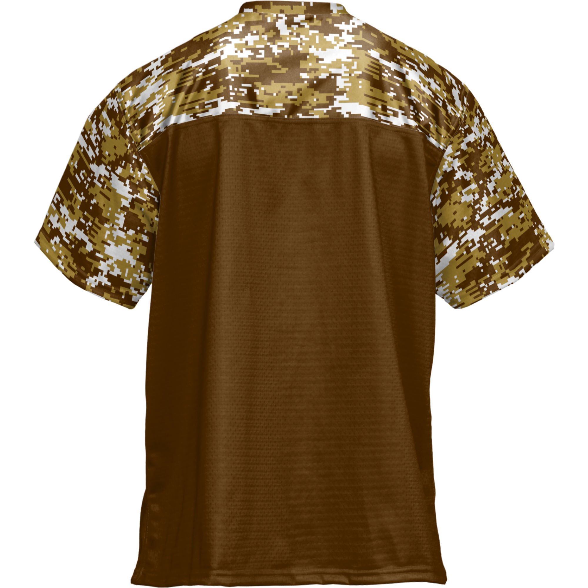 Valparaiso University Football Jersey Brown - back view
