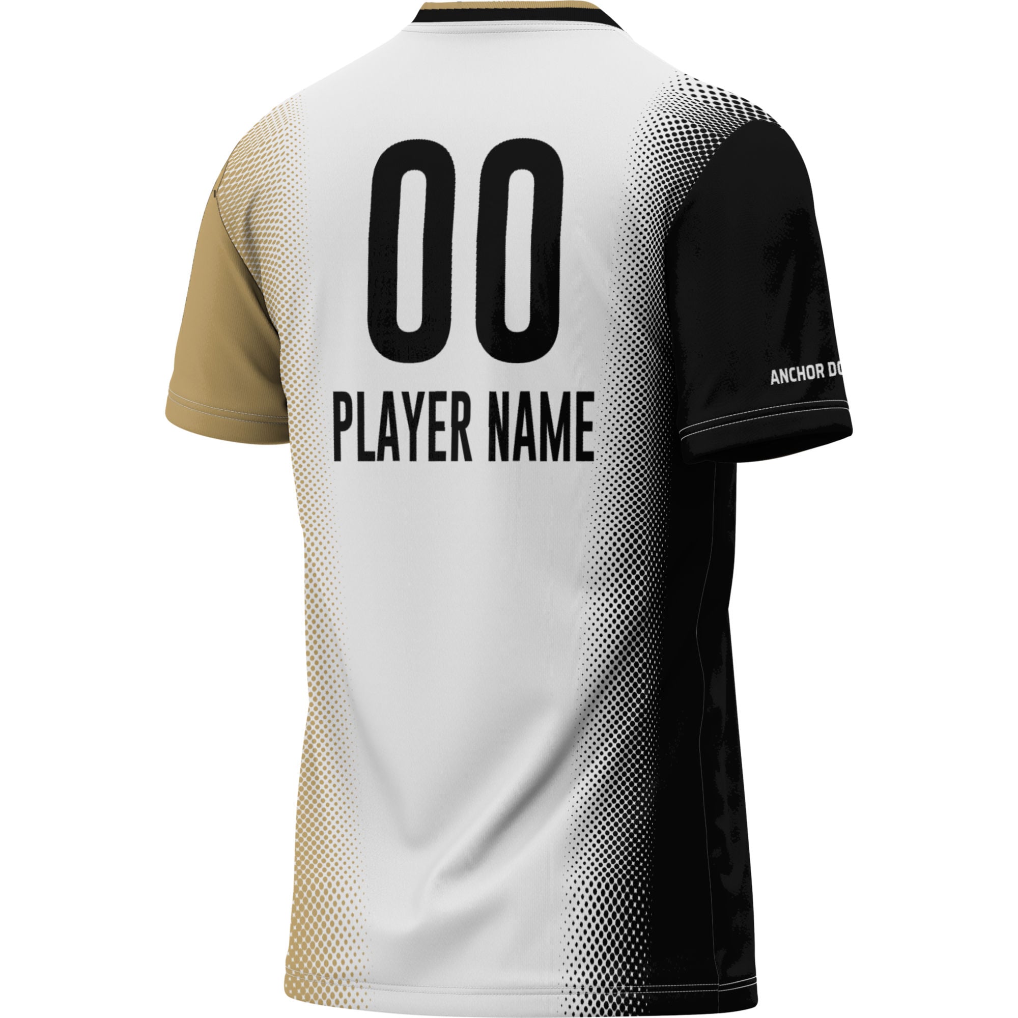 Vanderbilt Commodores Unisex Lightweight Women's Soccer Jersey White - back view