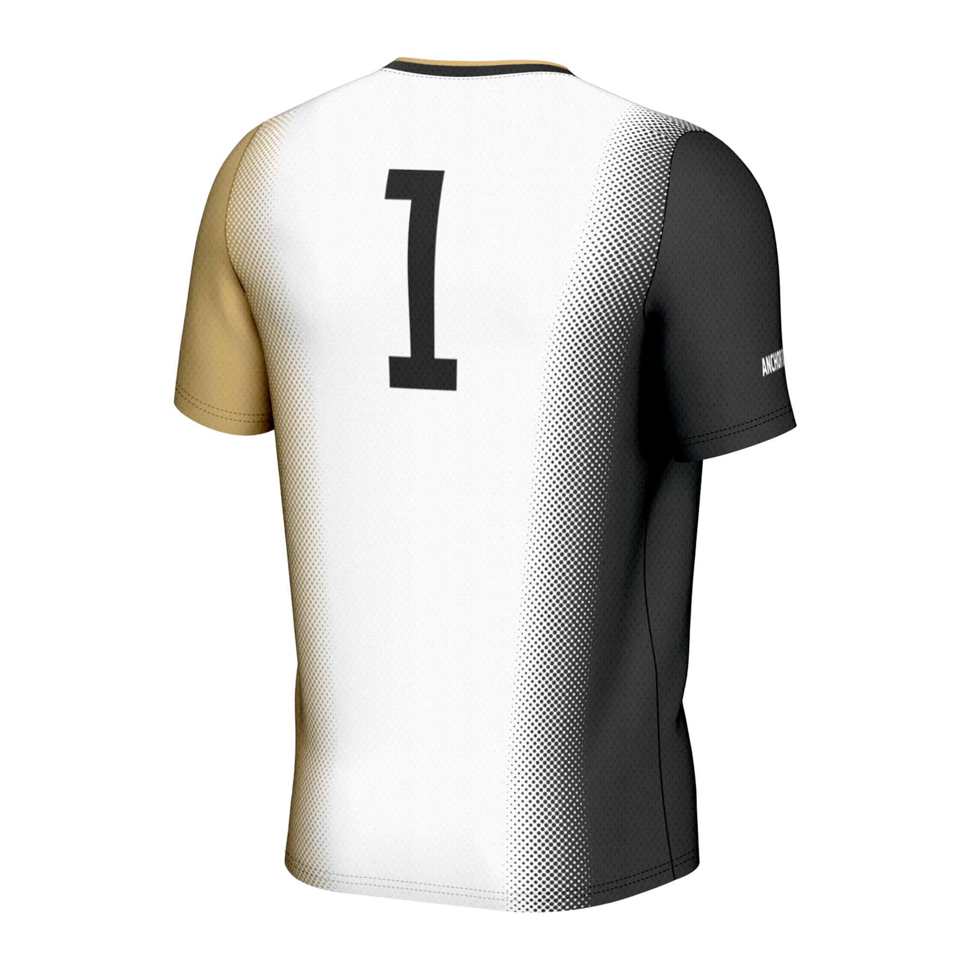 #1 Vanderbilt Commodores Unisex Lightweight Women's Soccer Jersey White - back view