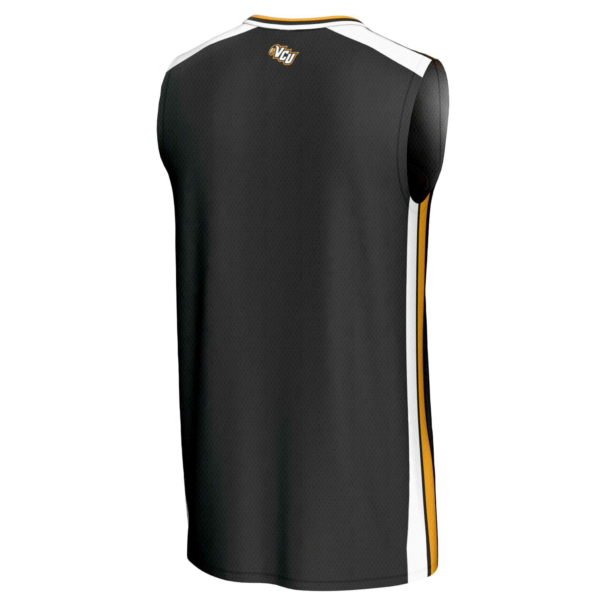 VCU Rams Youth Spirit Basketball Jersey Black - back view