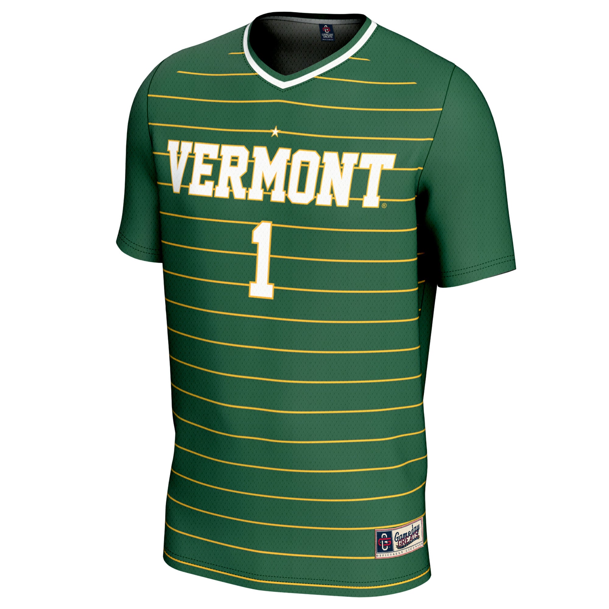 #1 Vermont Catamounts Unisex 2024 NCAA Men's Soccer National Champions One-Star - front view