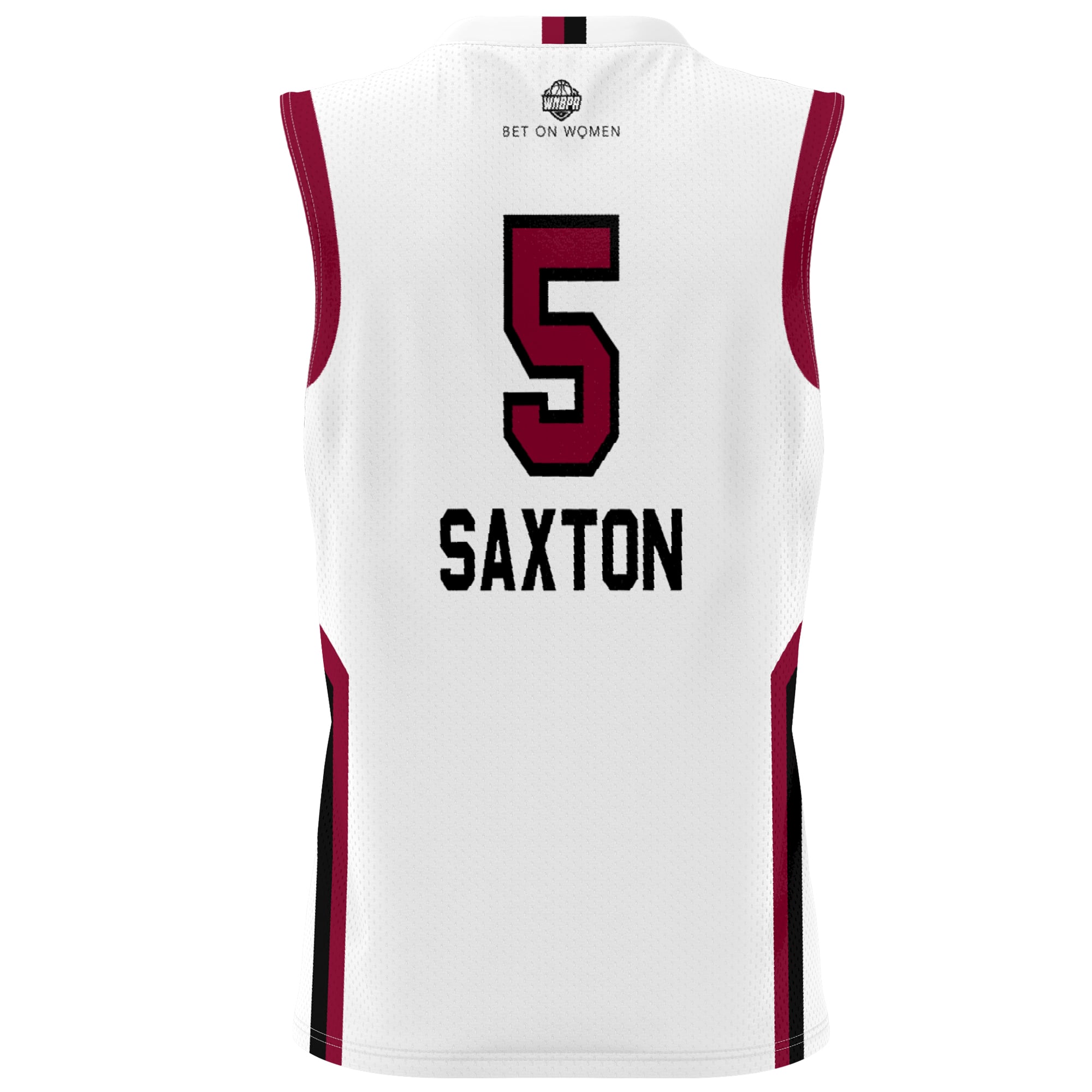 Victaria Saxton South Carolina Gamecocks Unisex Lightweight Basketball Alumni Jersey - back view