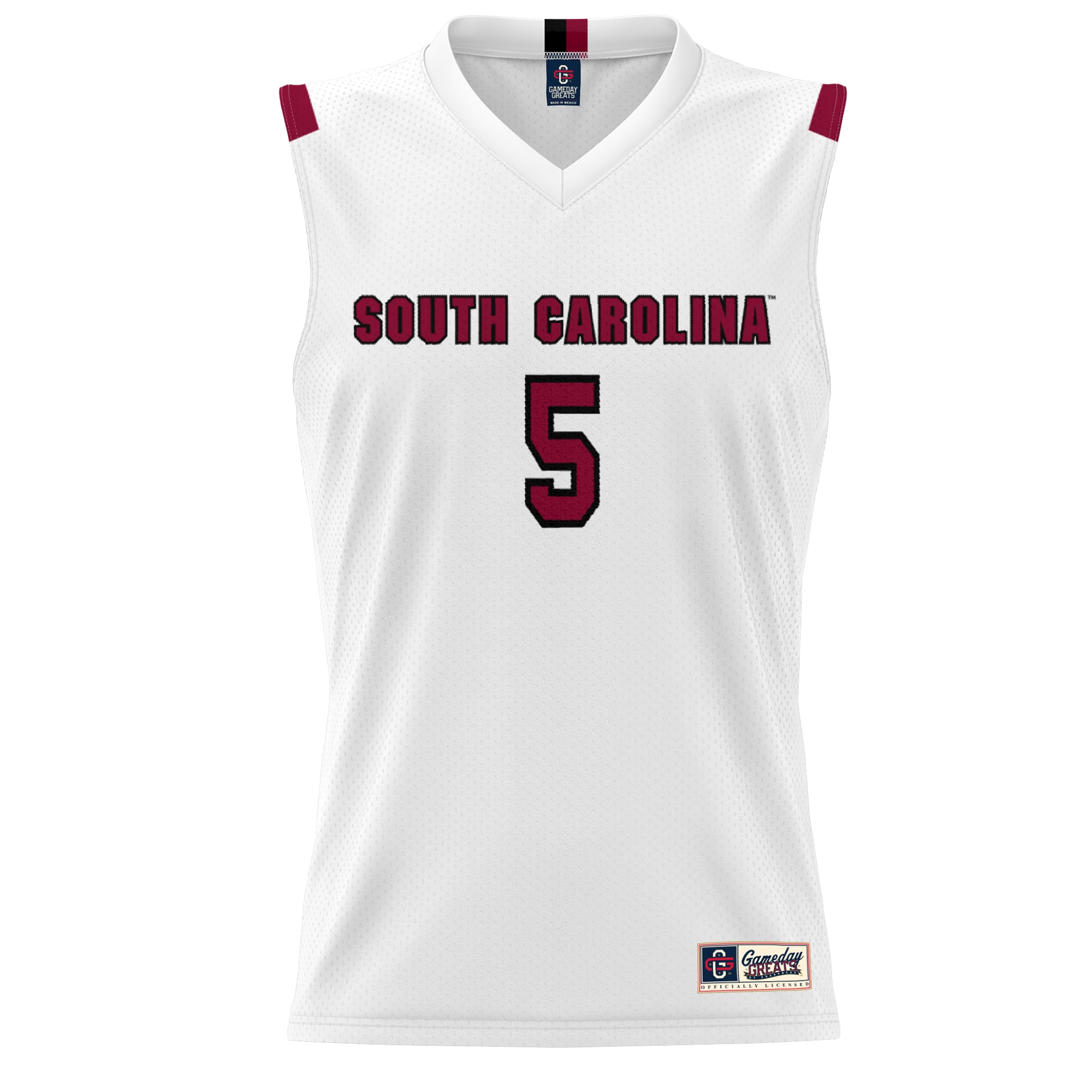 Victaria Saxton South Carolina Gamecocks Youth Lightweight Basketball Alumni Jersey - front view