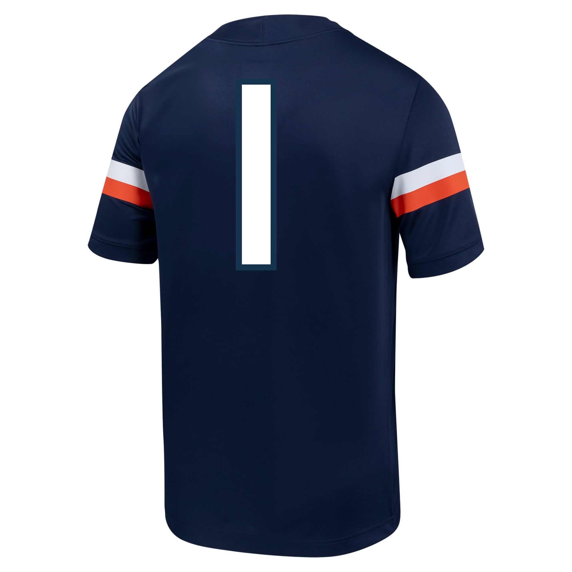 #1 Virginia Cavaliers Football Jersey - Navy - back view