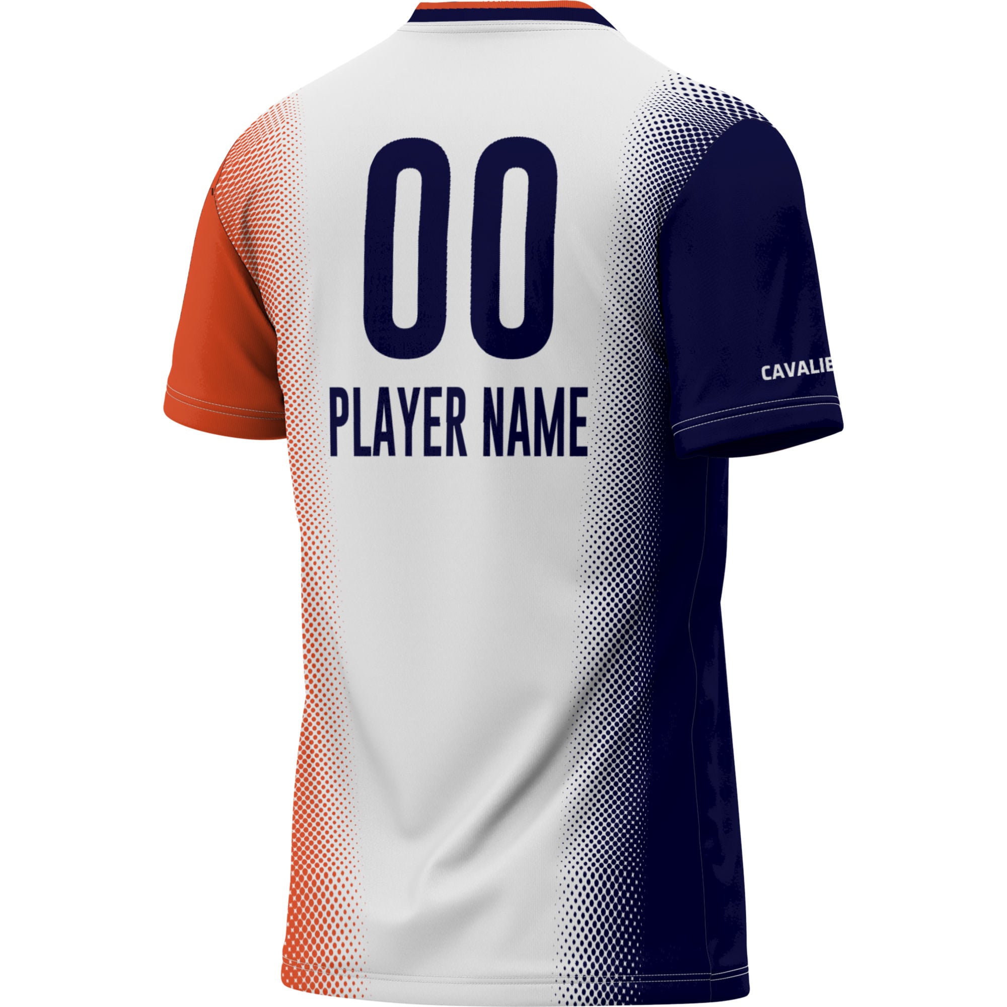 Virginia Cavaliers Unisex Lightweight Soccer Jersey White - back view