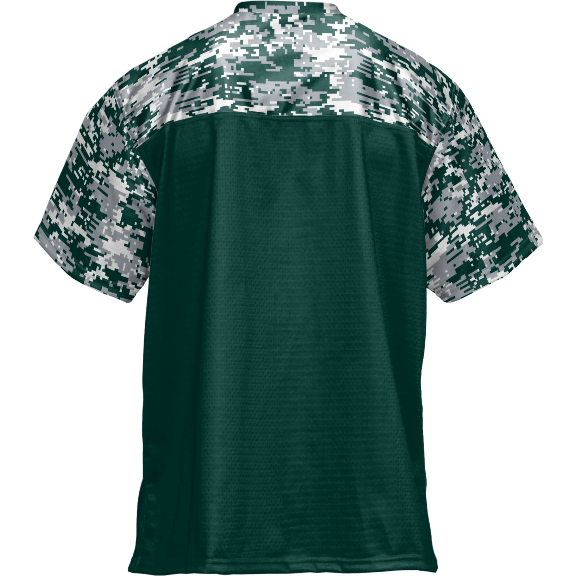 Wagner College Seahawks Football Jersey Green - back view