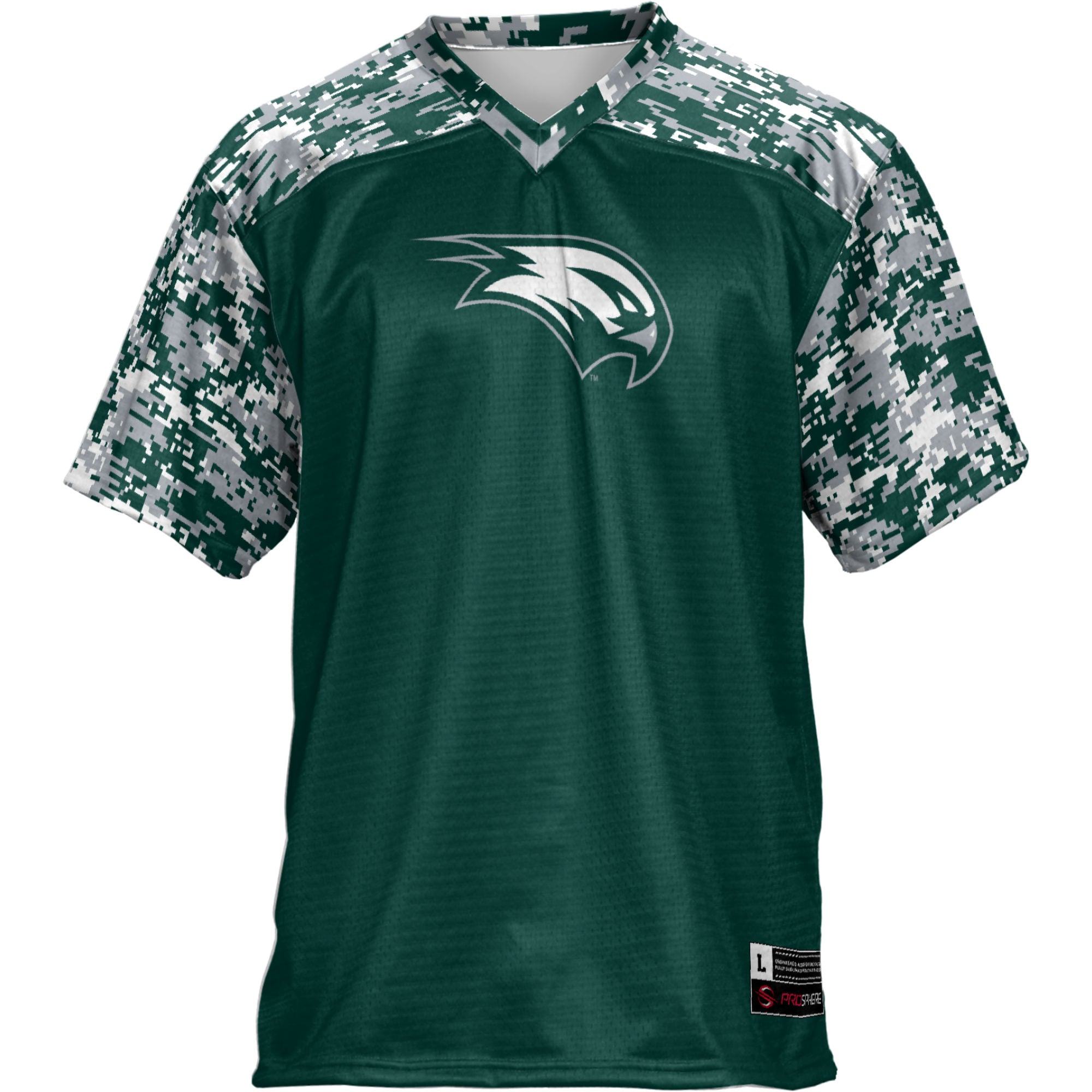 Wagner College Seahawks Football Jersey Green - front view