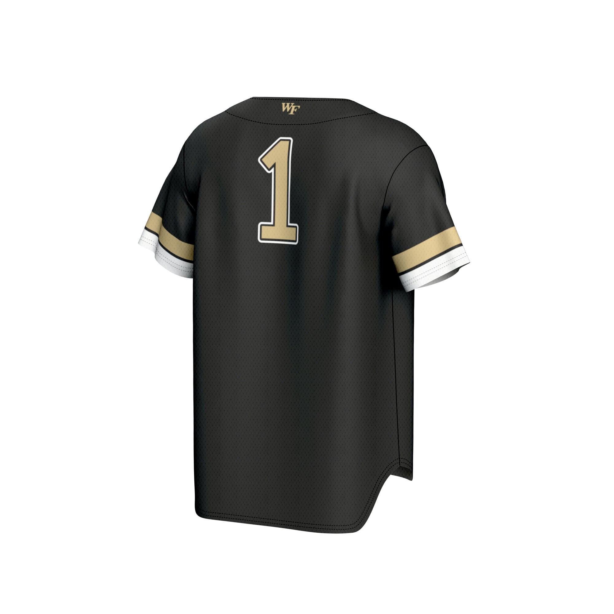 #1 Wake Forest Demon Deacons Unisex Lightweight Collegiate Baseball Fashion Jersey - back view