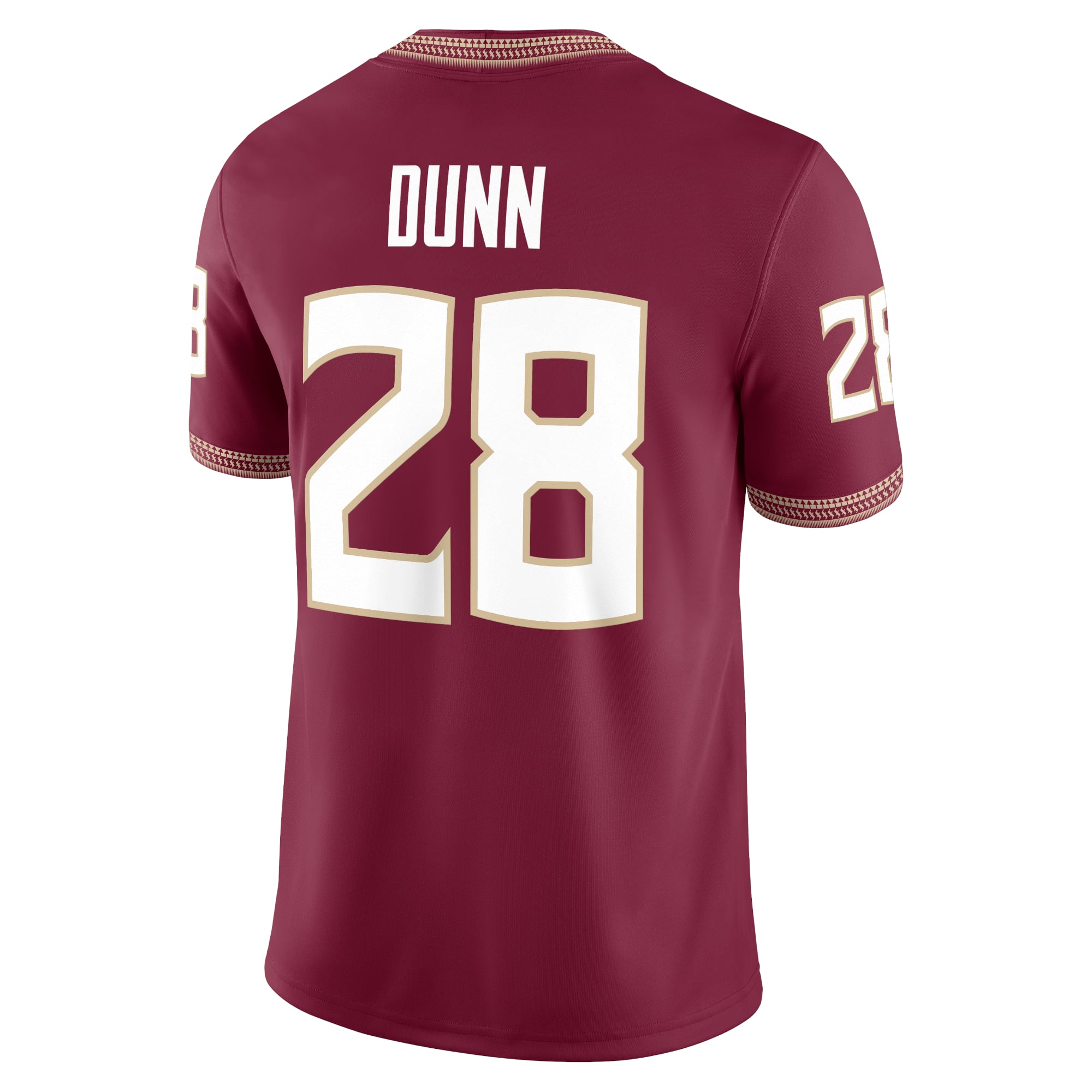 Warrick Dunn Florida State Seminoles Alumni Jersey Garnet - back view