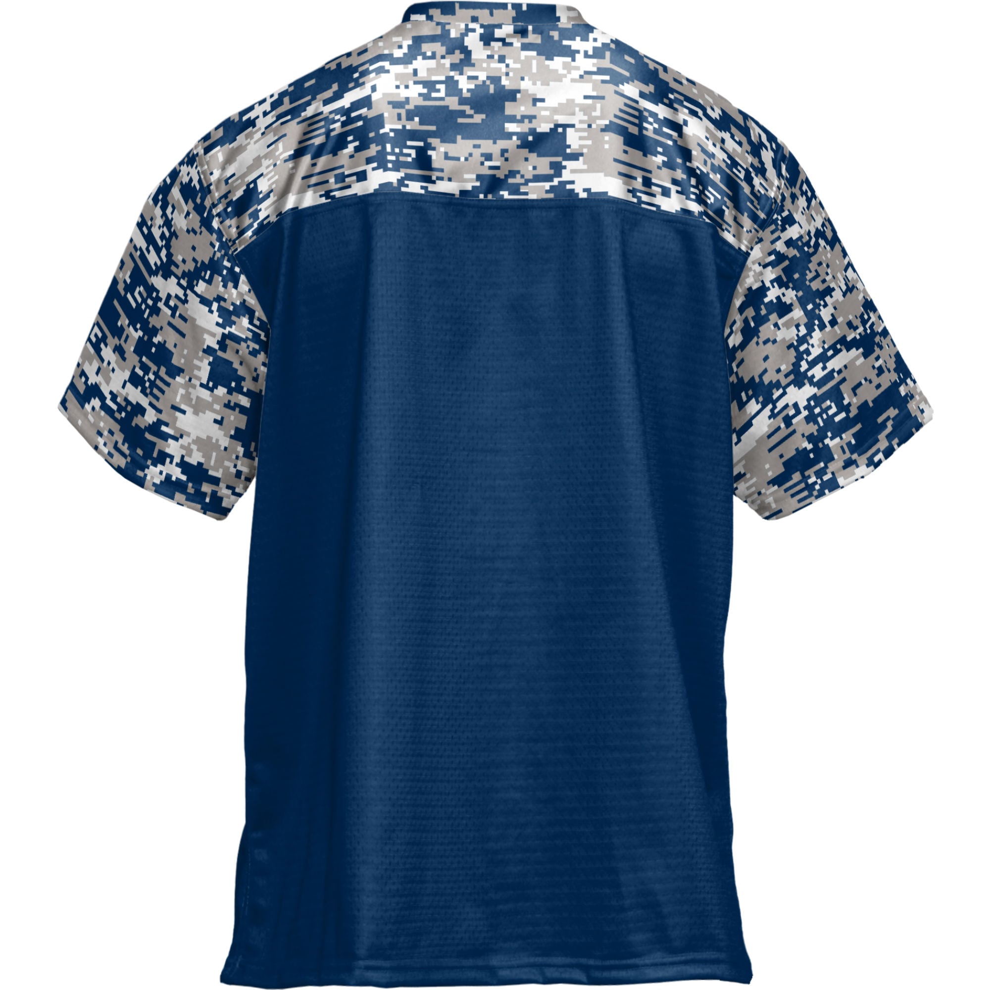 Washburn Ichabods Football Jersey Blue - back view
