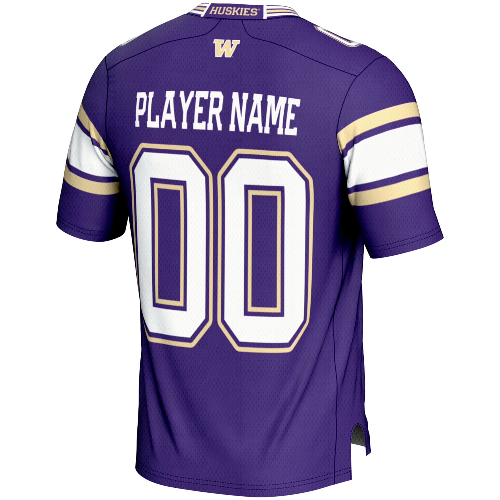 Washington Huskies Football Jersey Purple - back view